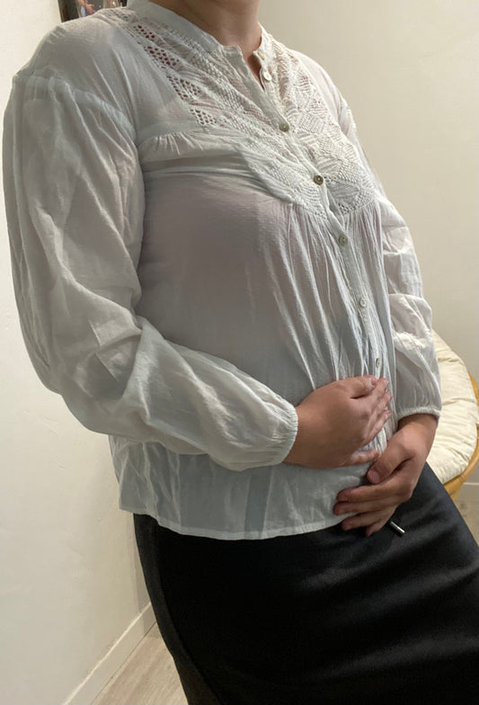 Blouse blanche