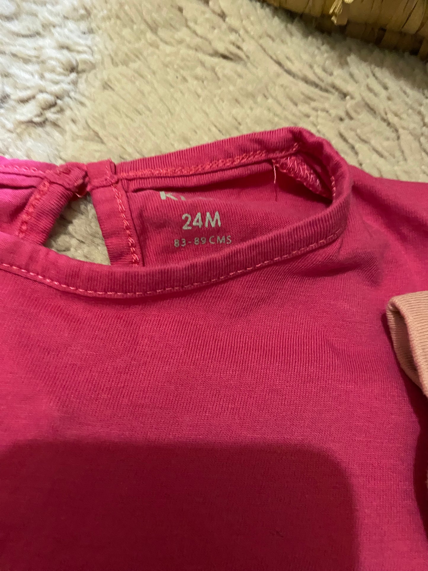 Lot de 4 t-shirts manches courtes bébé