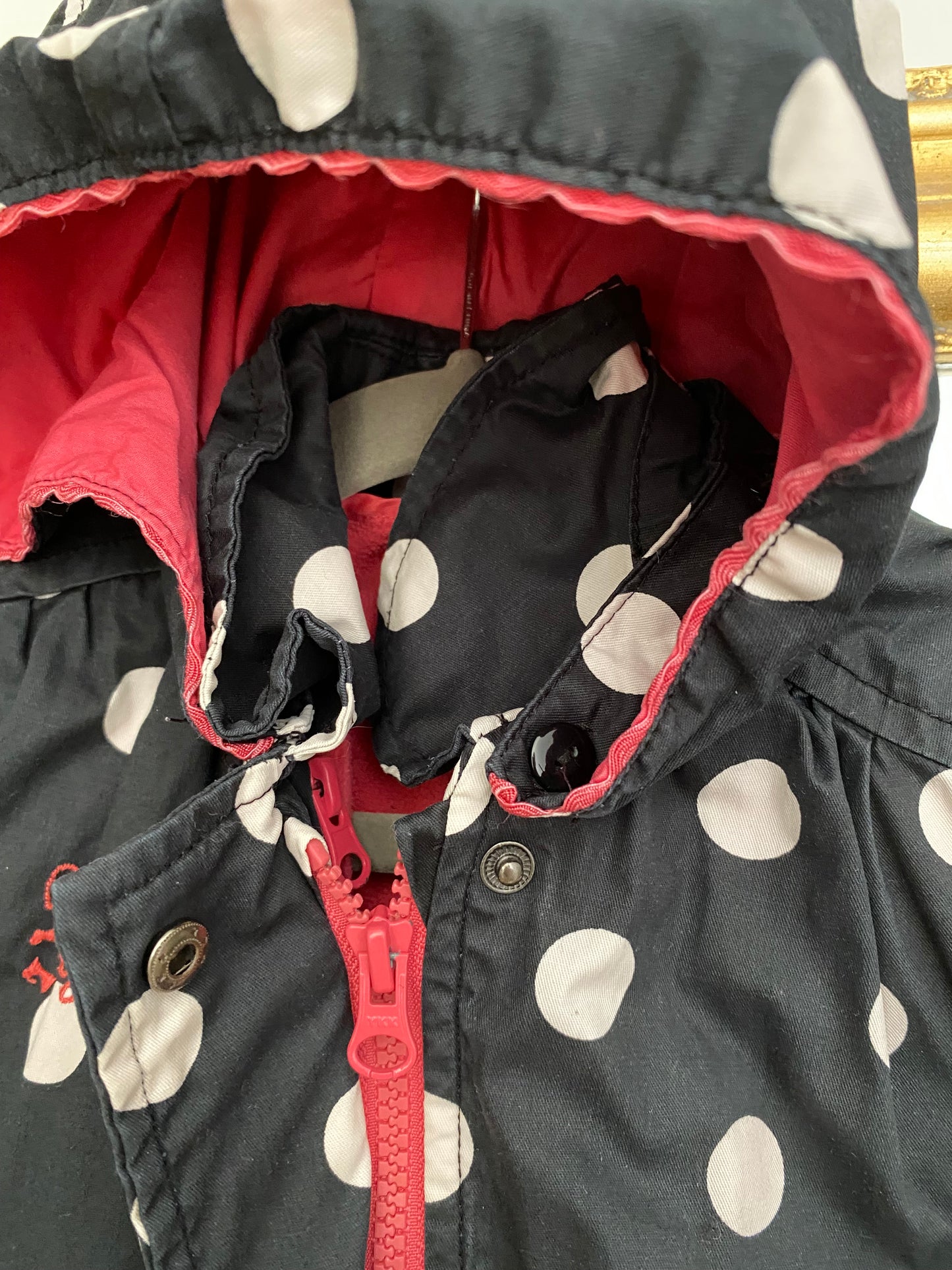 Veste à pois 4ans
