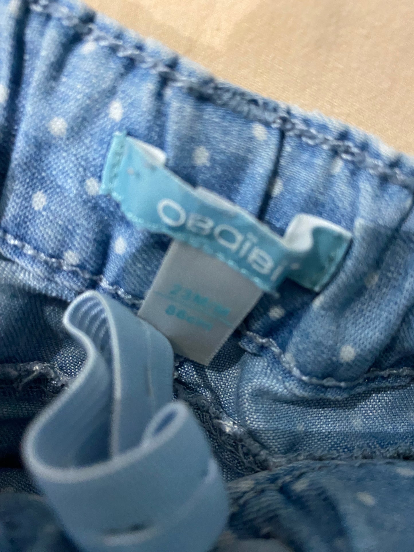 Short en jeans 23 mois