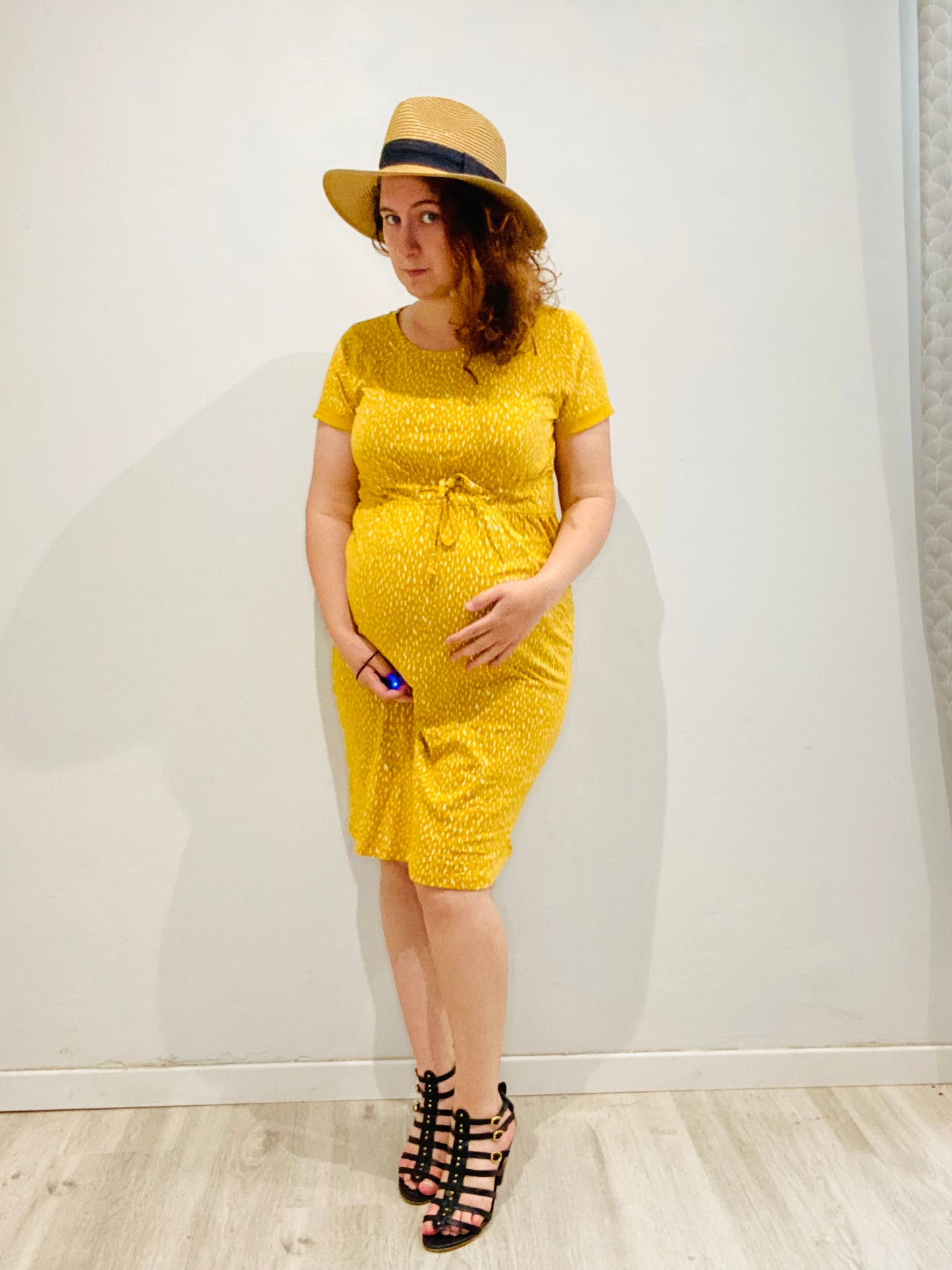 Robe jaune
