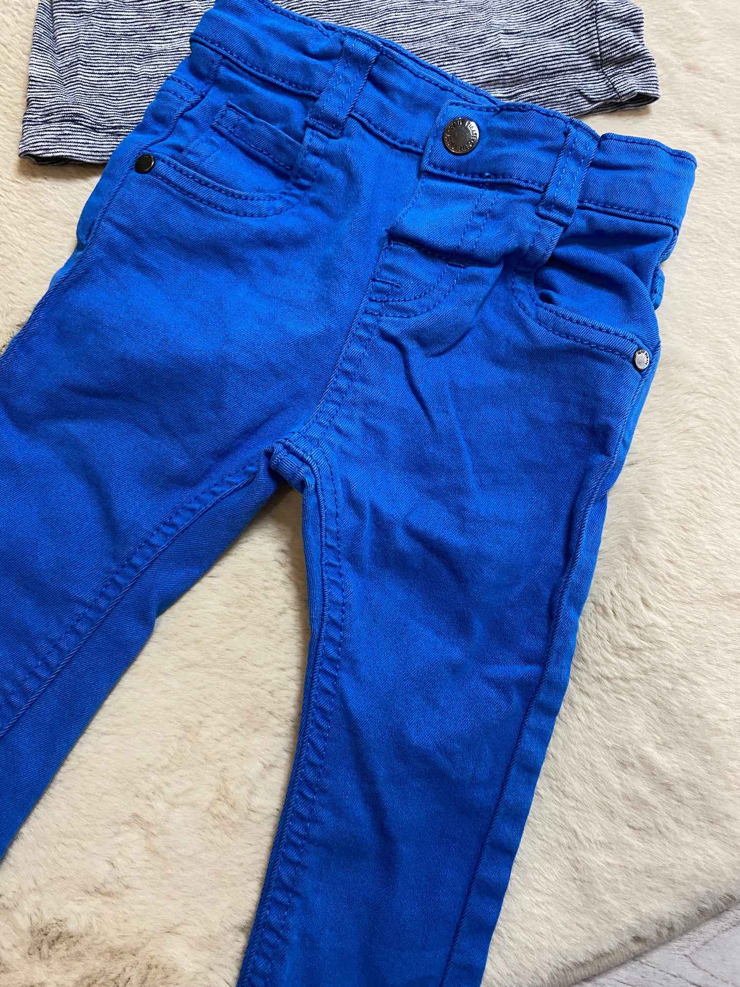 Jeans bleu 9 mois
