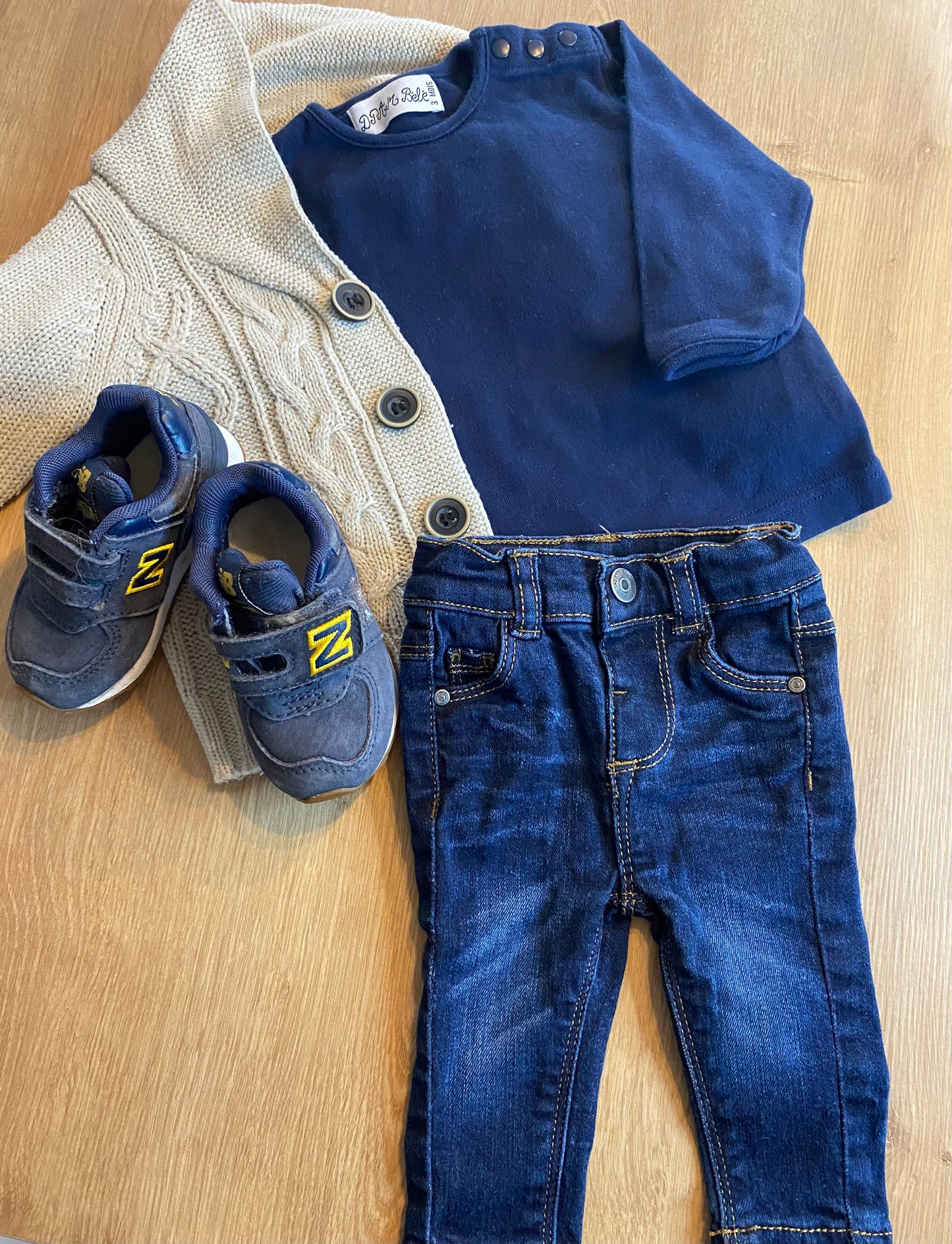 Gilet à boutons 3 mois
