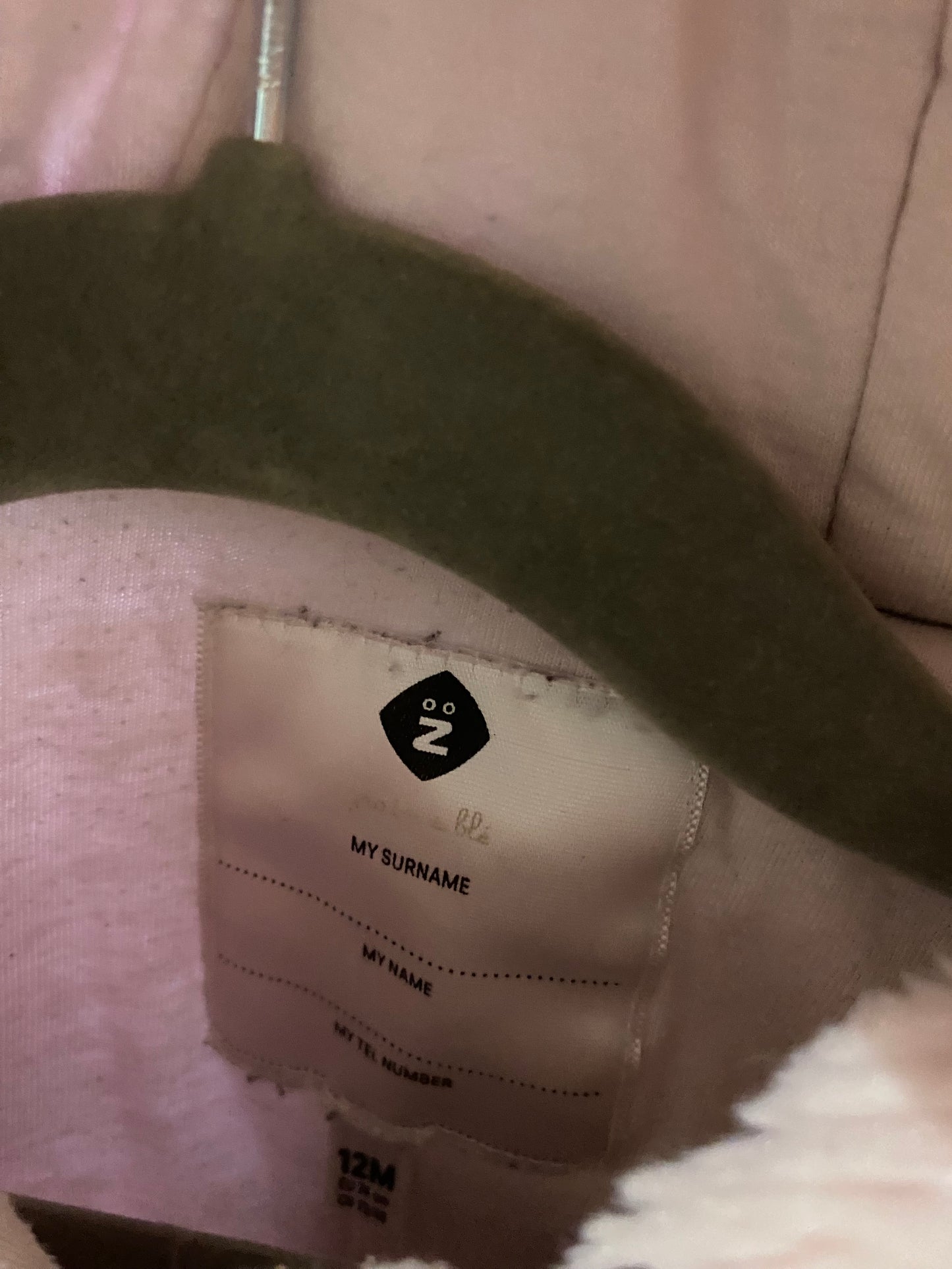 đ» Manteau pilou rose avec oreilles dâours â Grain de BlĂ© â 12 mois
