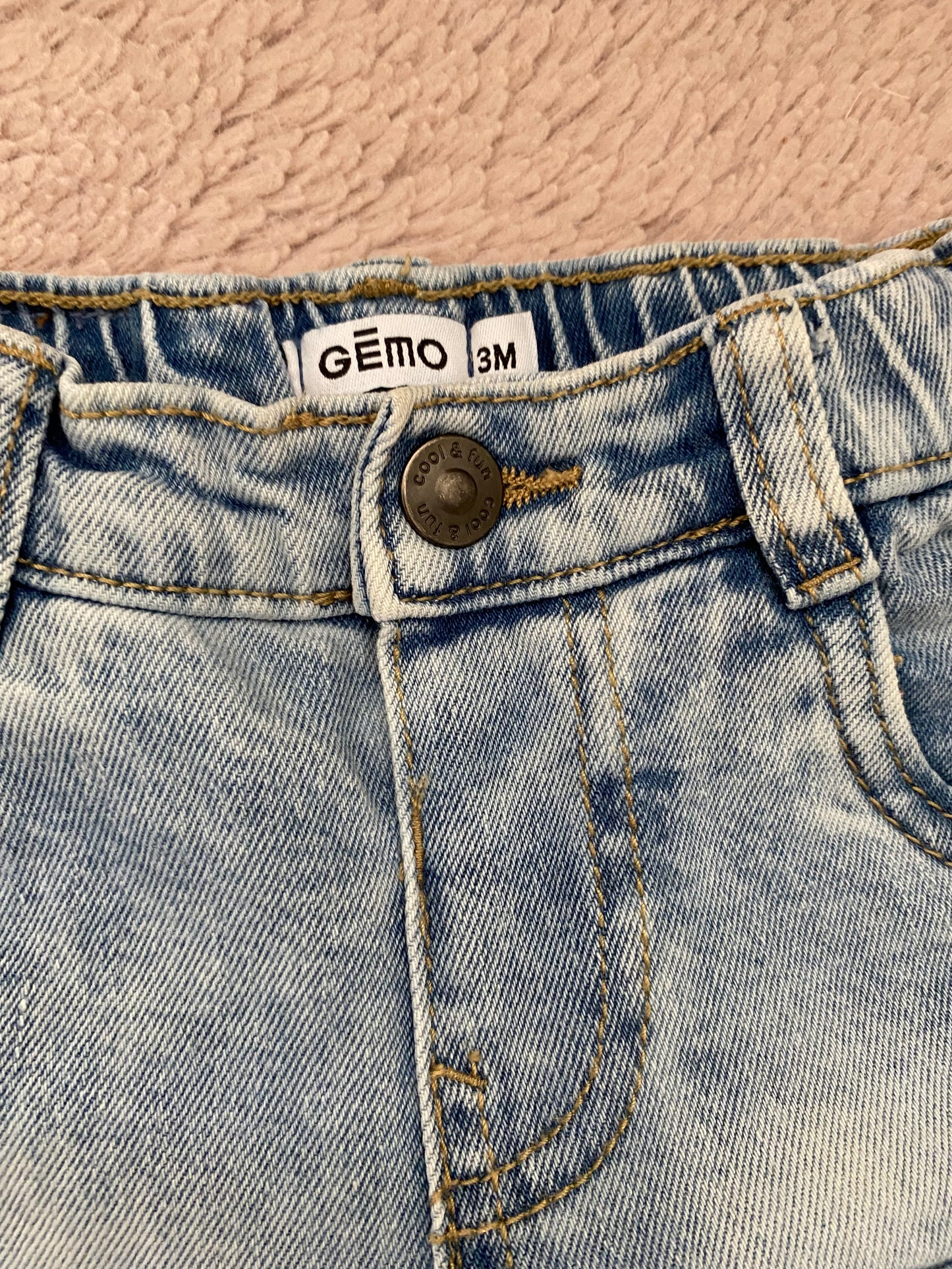 👖 Jean regular – Gémo – 3 mois – bébé garçon/fille