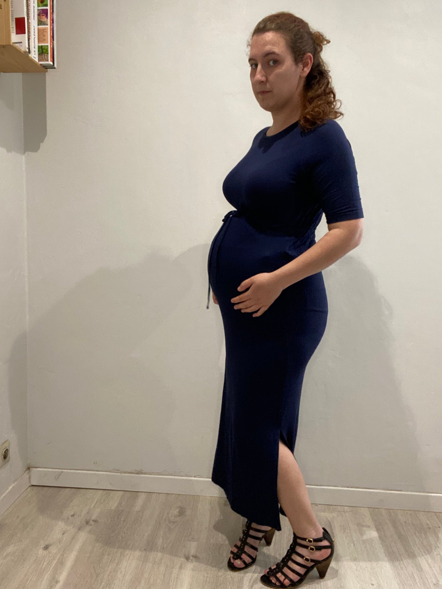 Robe bleu