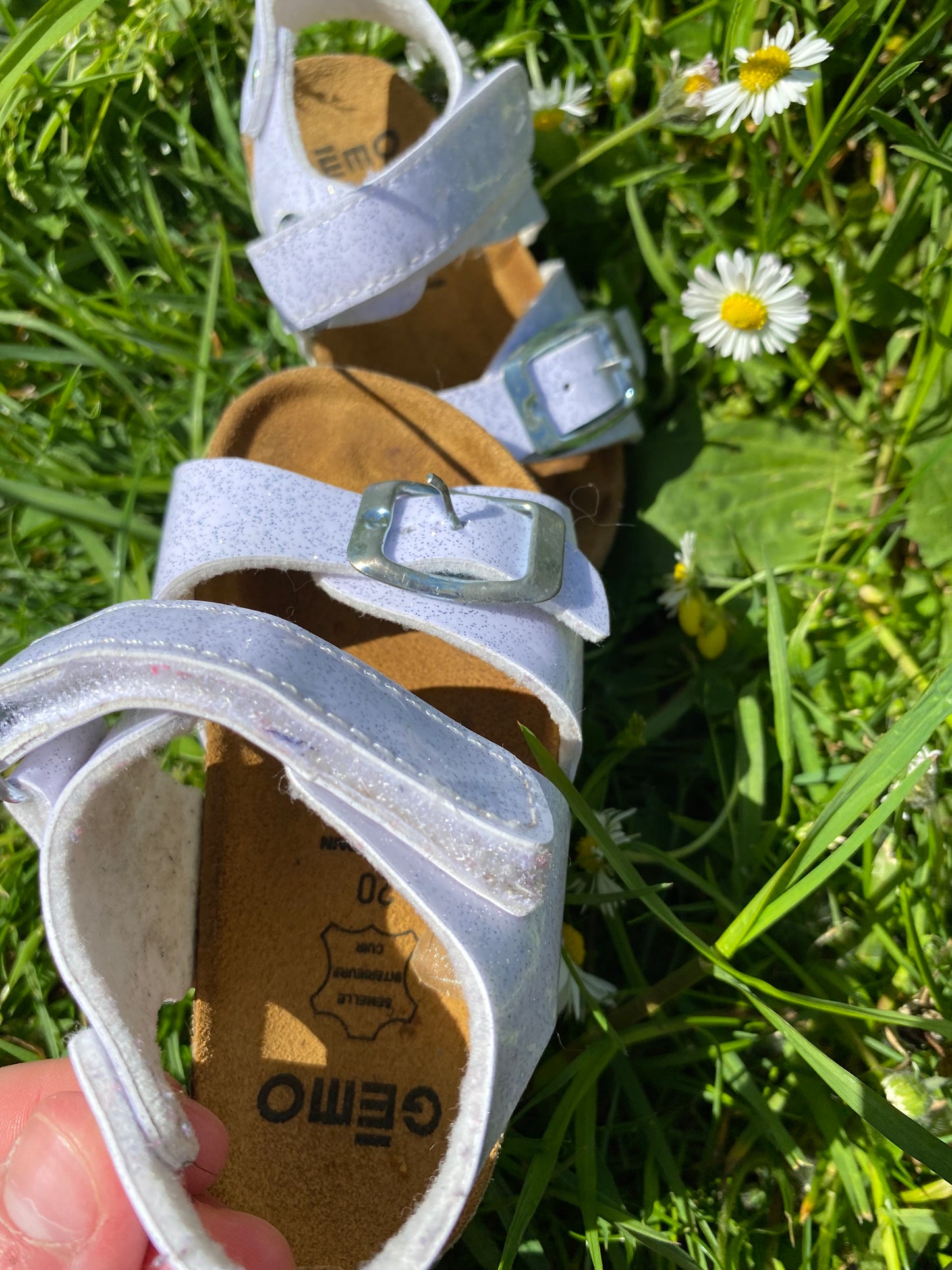 Sandales à paillettes 20