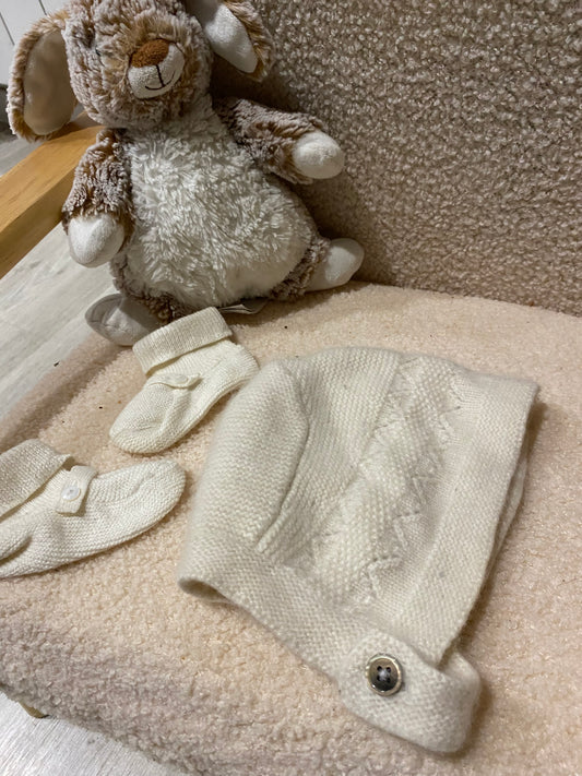 Bonnet bébé en cachemire – Baby Boden – Taille 6/12 mois