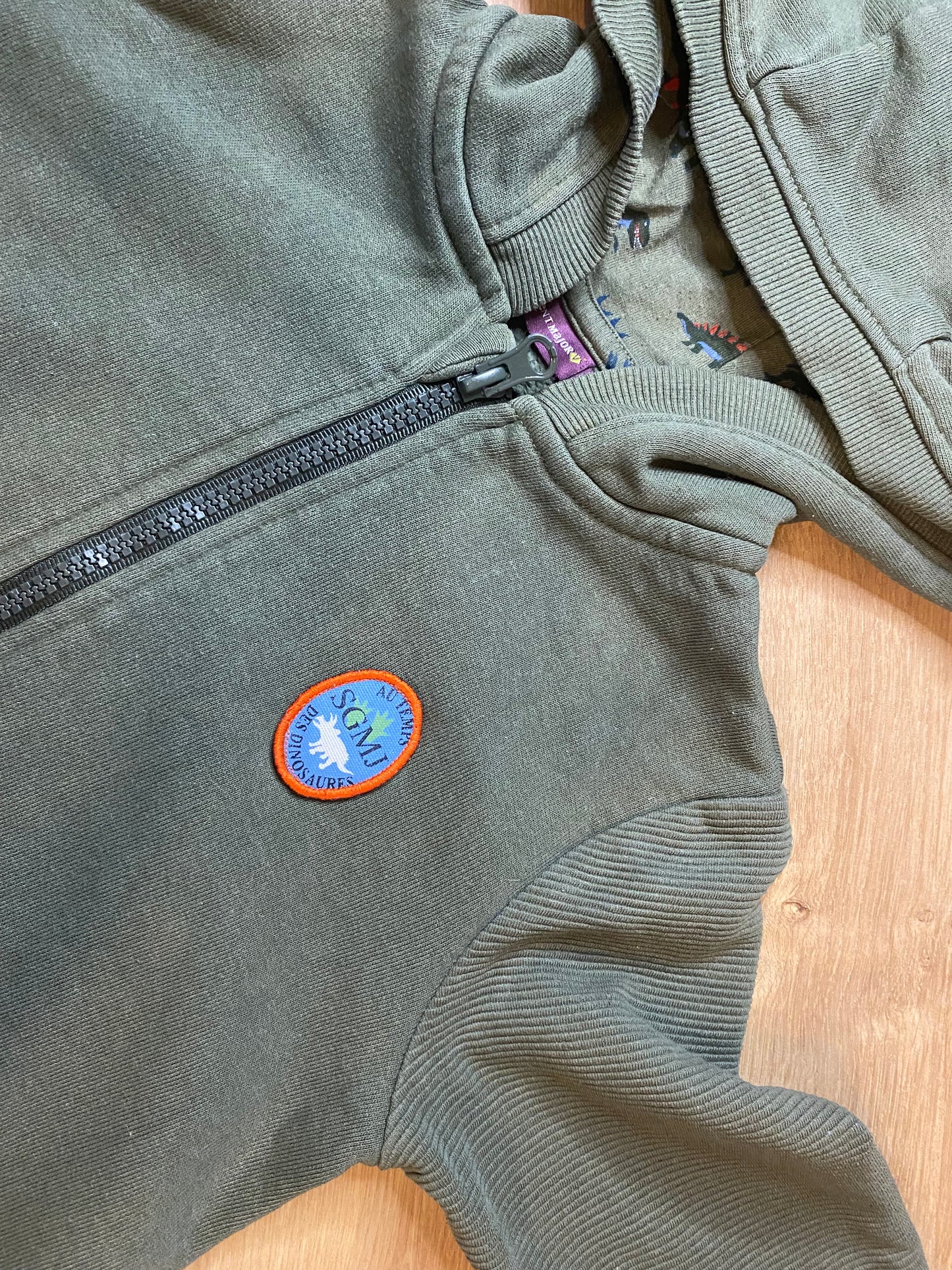 Gilet vert 6 ans