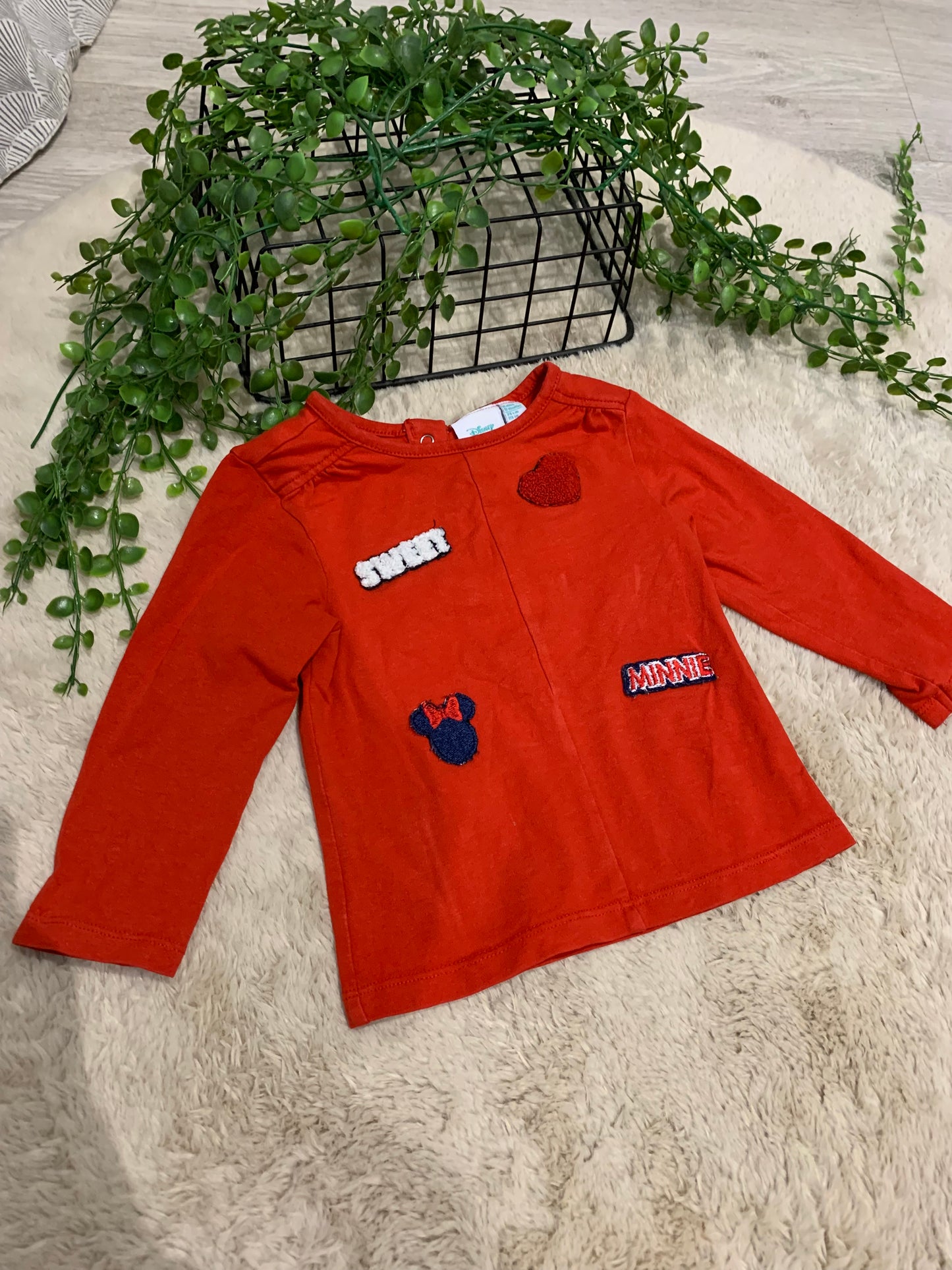 T shirt rouge 12 M