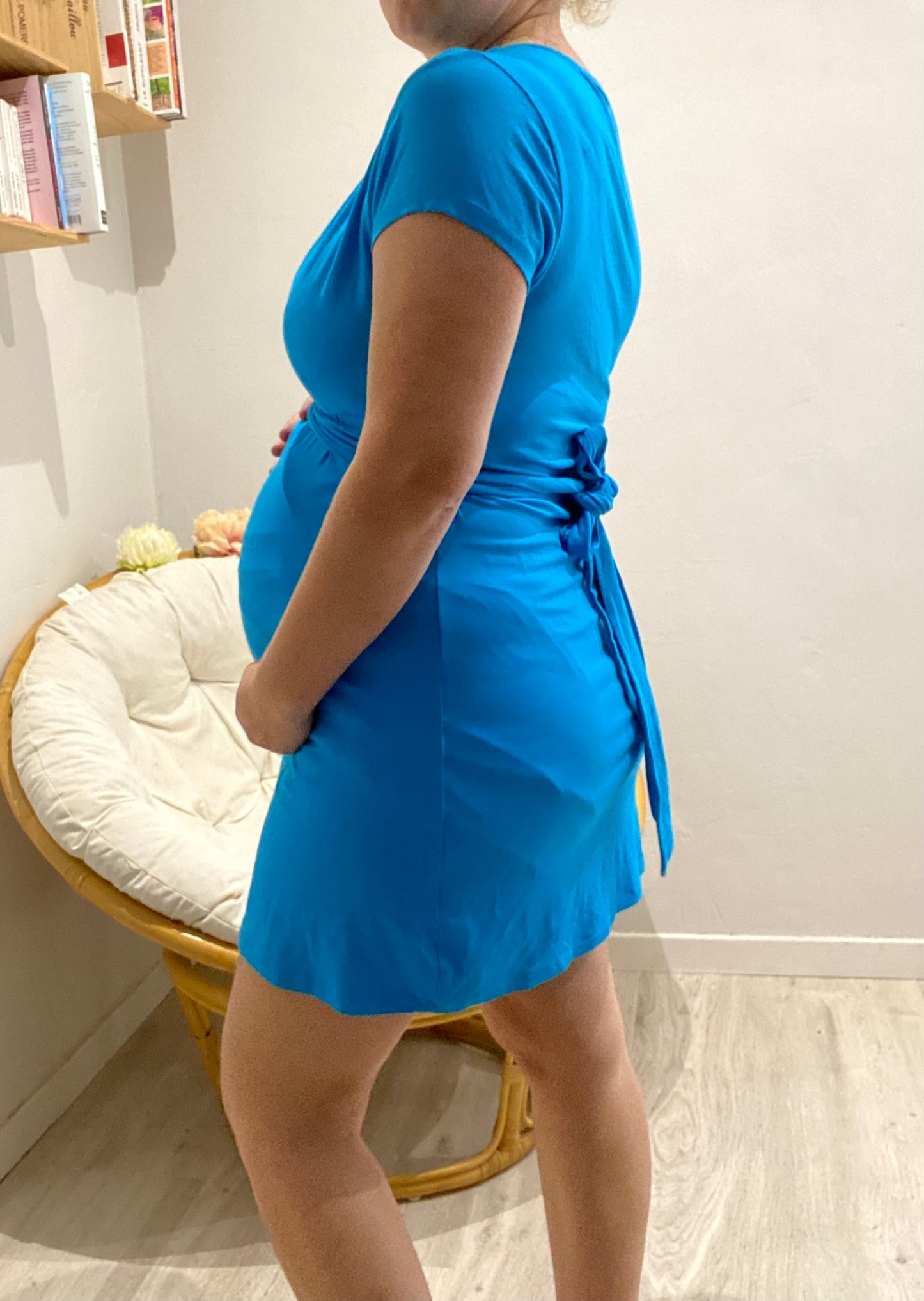 Robe bleue L