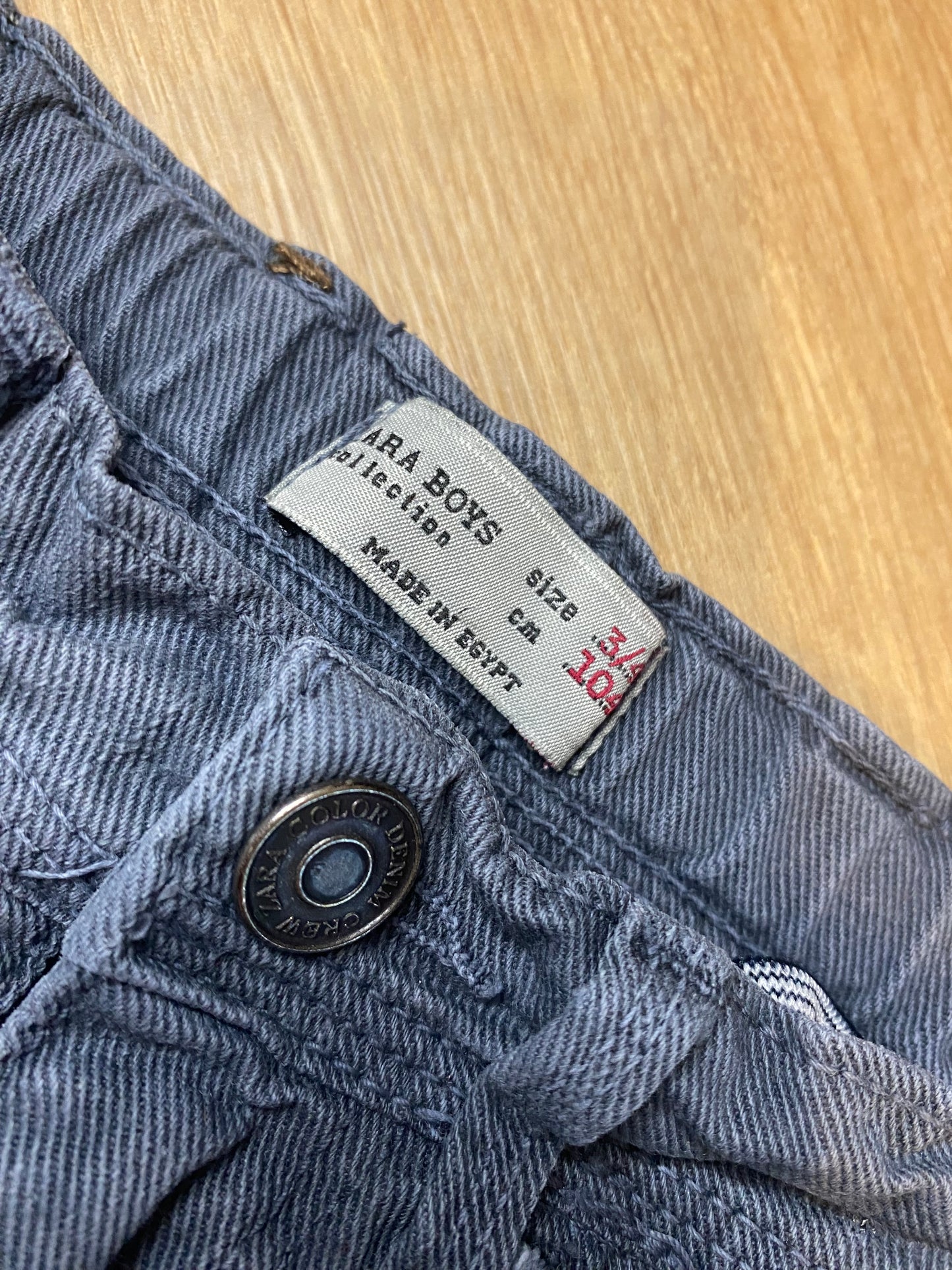 Jeans gris 3ans / 4ans