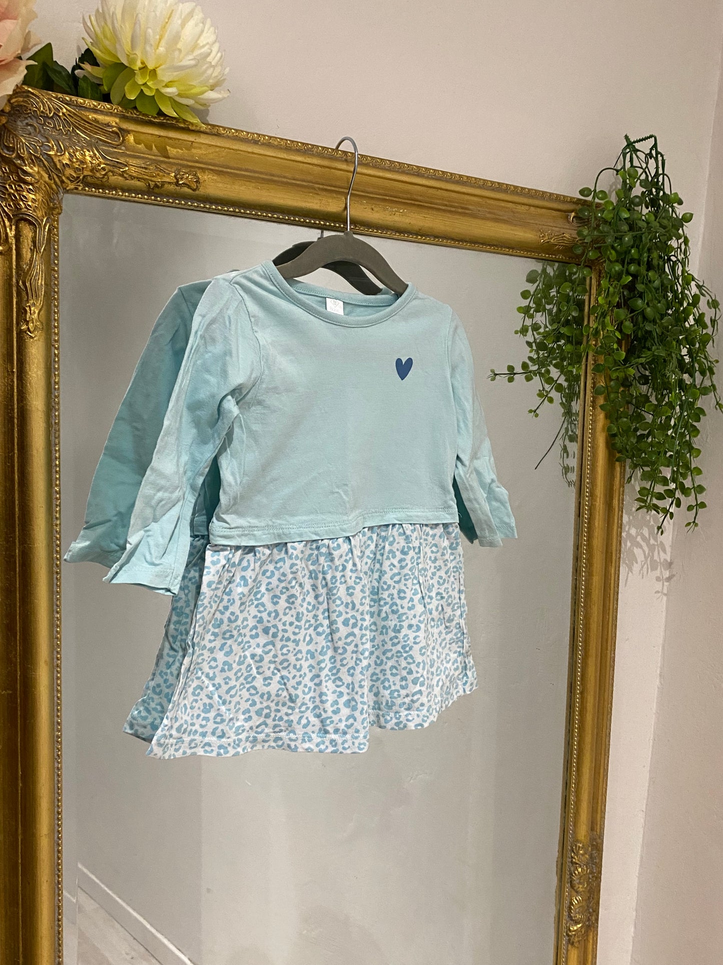 Robe bleu 18 mois
