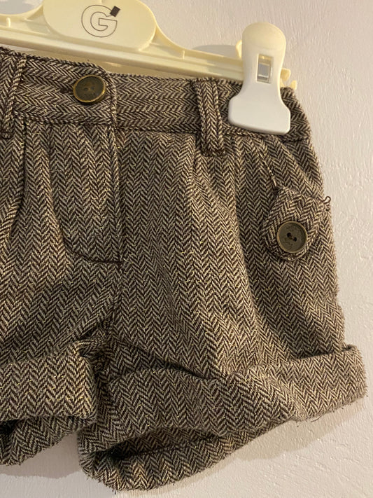 Short gris chiné épais bébé – 2 ans – Sergent Major