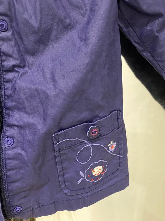 Parka violet 4 ans