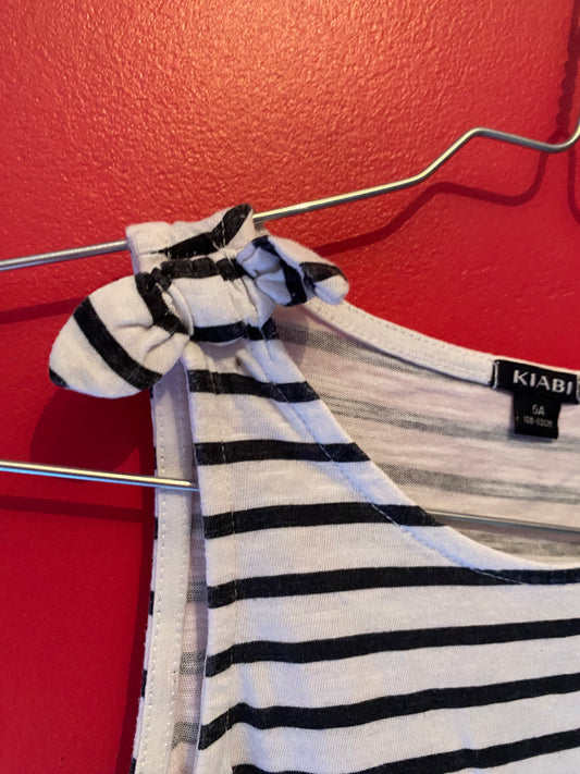 Combishort marinière sans manches – Kiabi – 5 ans