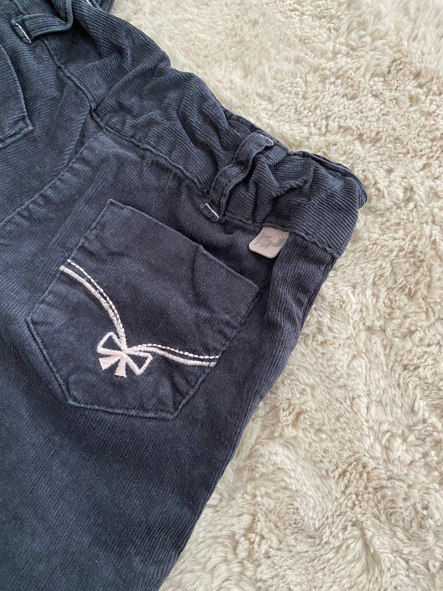 👖 Pantalon velours anthracite – Sergent Major – 5 ans