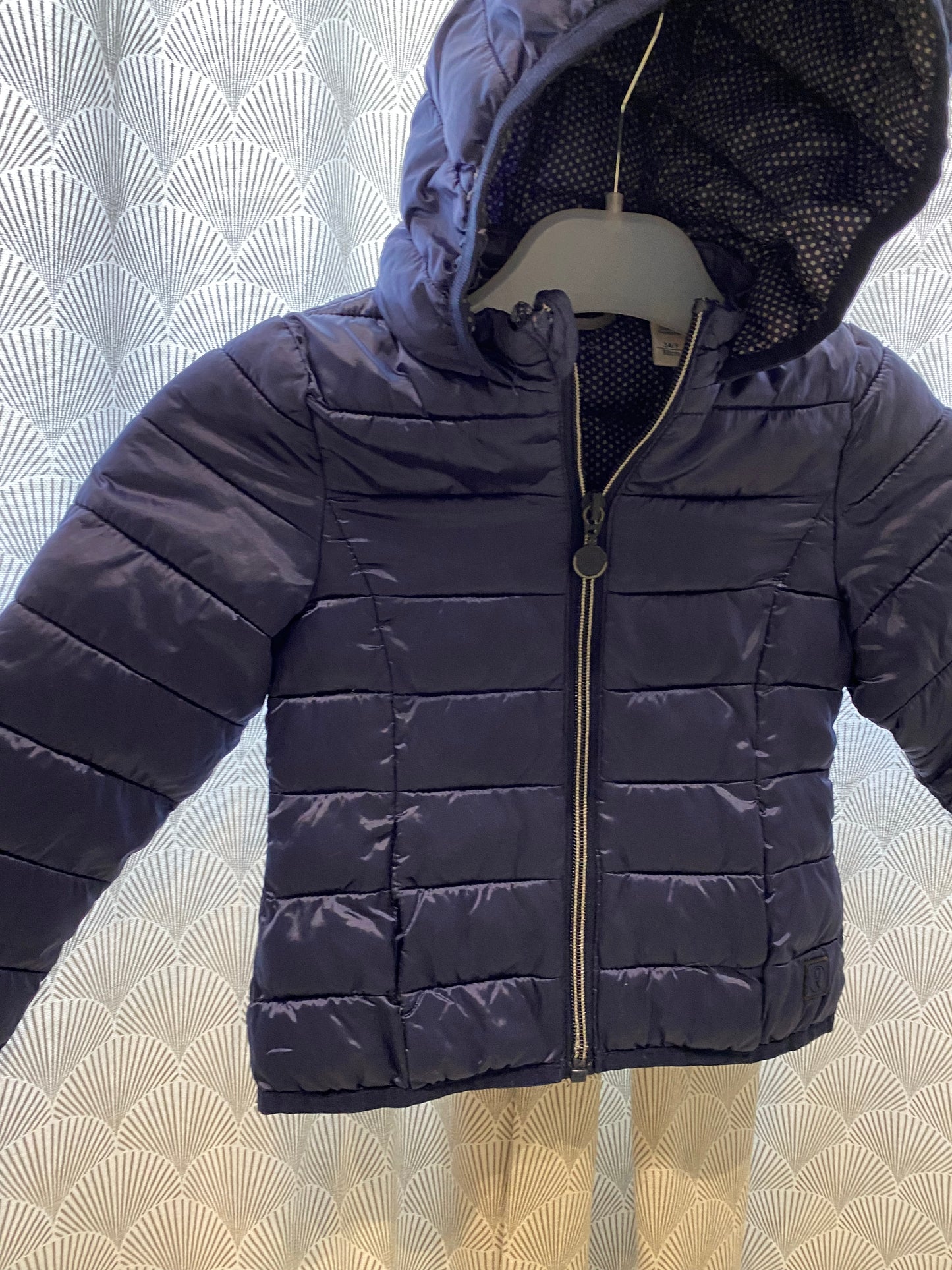 Doudoune marine mi-saison – Okaïdi – 3 ans