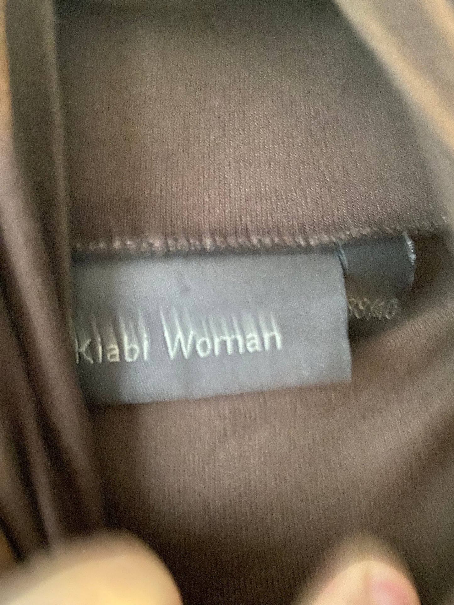 col roulé marron – taille 38/40 – kiabi