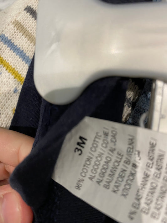 Legging noir – 3 mois