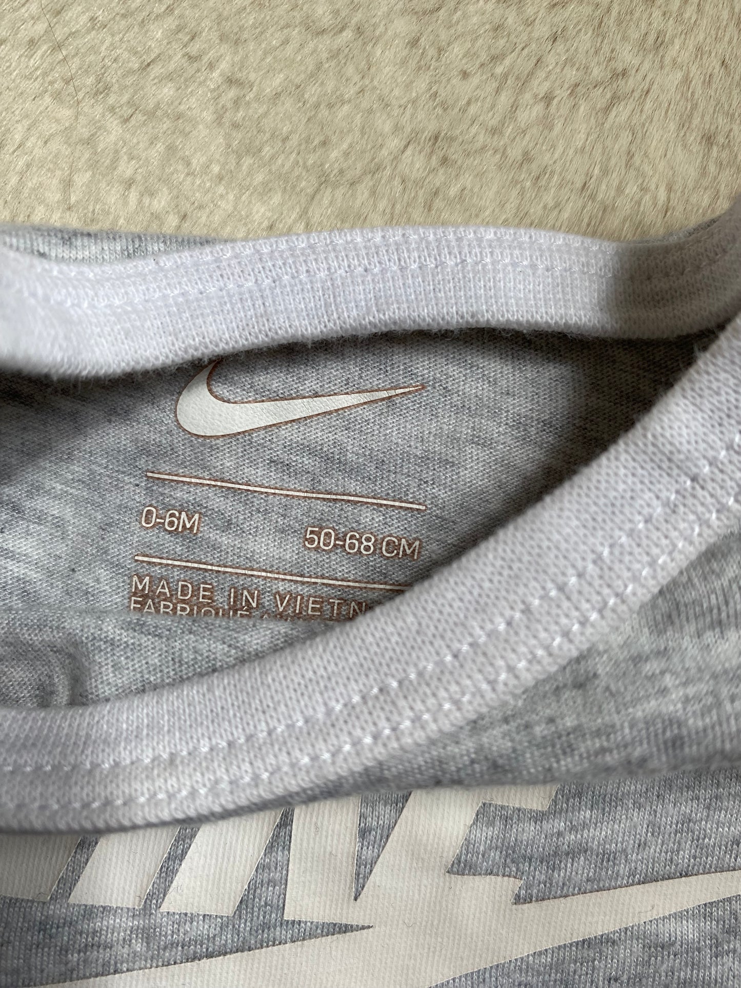 Bodie nike 0/6 mois