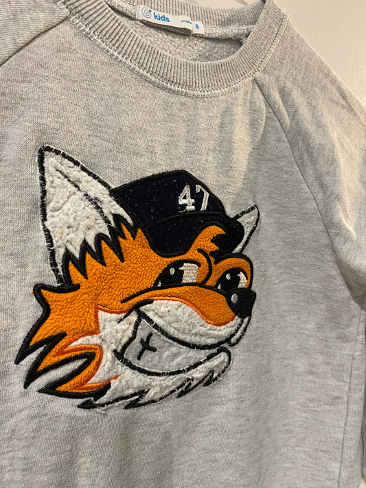 Sweat gris Crash Bandicoot – Gémo – 8 ans