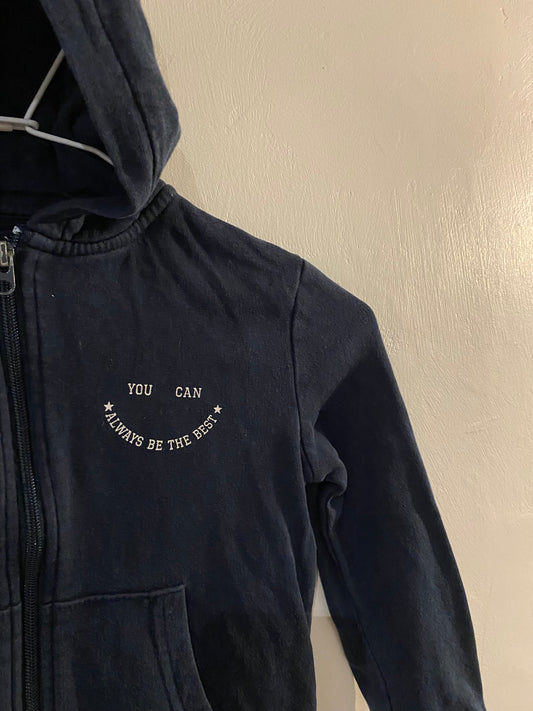 Gilet sweat marine enfant – 6 ans – KIABI