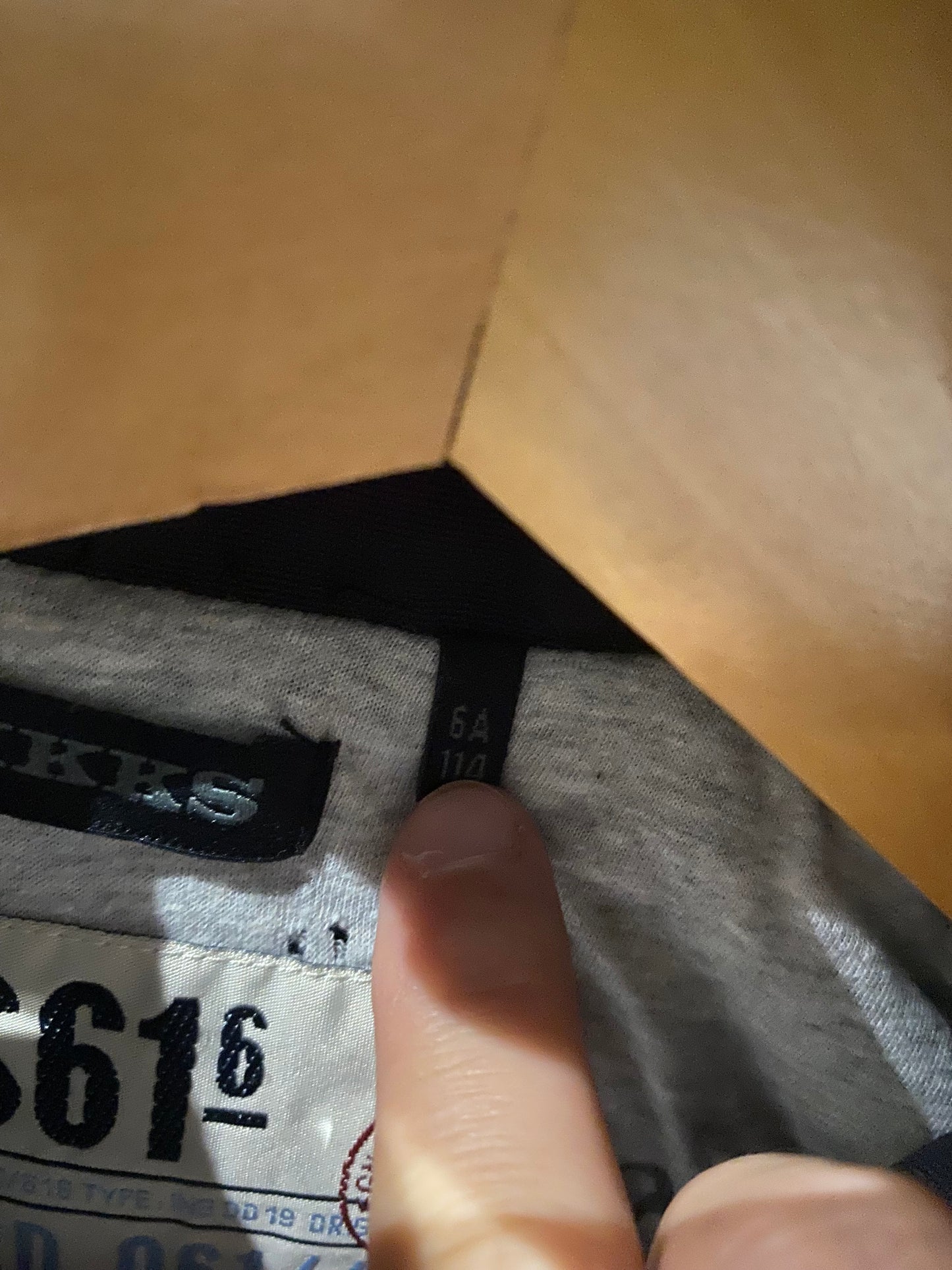 🖤 Veste gris anthracite mi-saison – IKKS – 6 ans