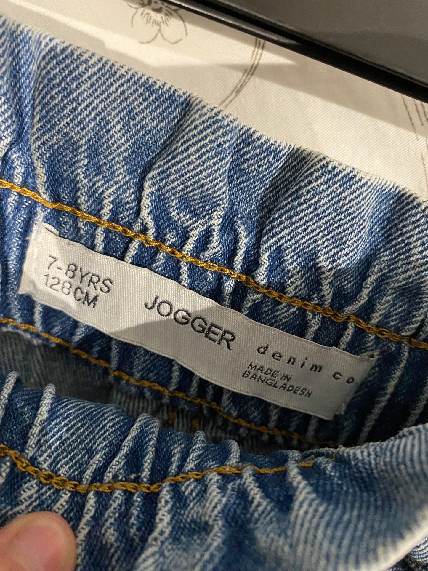 Jean jogger – 7/8 ans – Primark