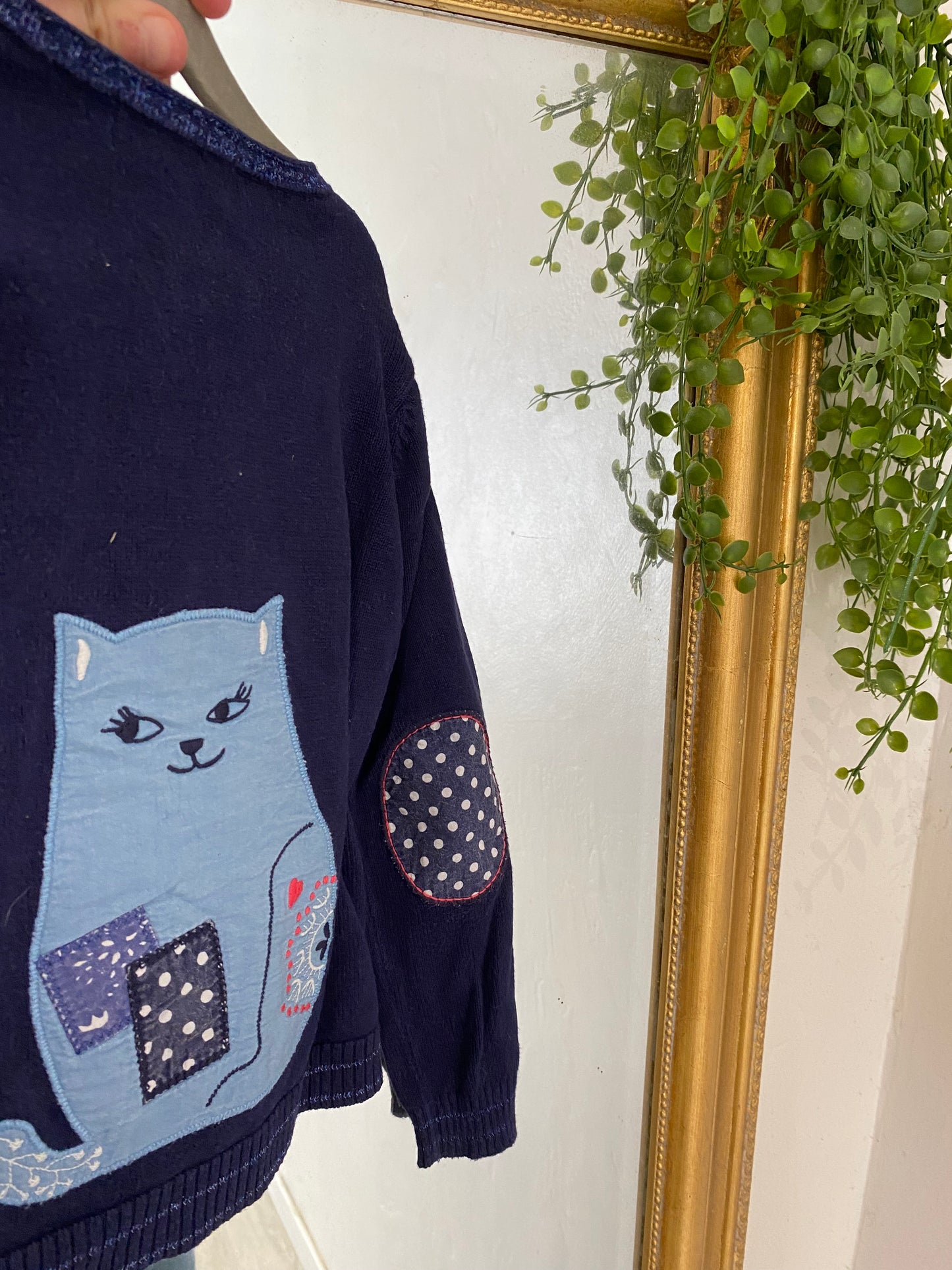 Ensemble bleu chat 3 ans