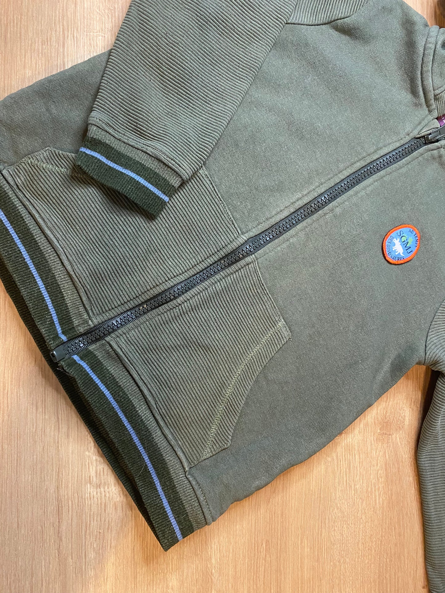 Gilet vert 6 ans
