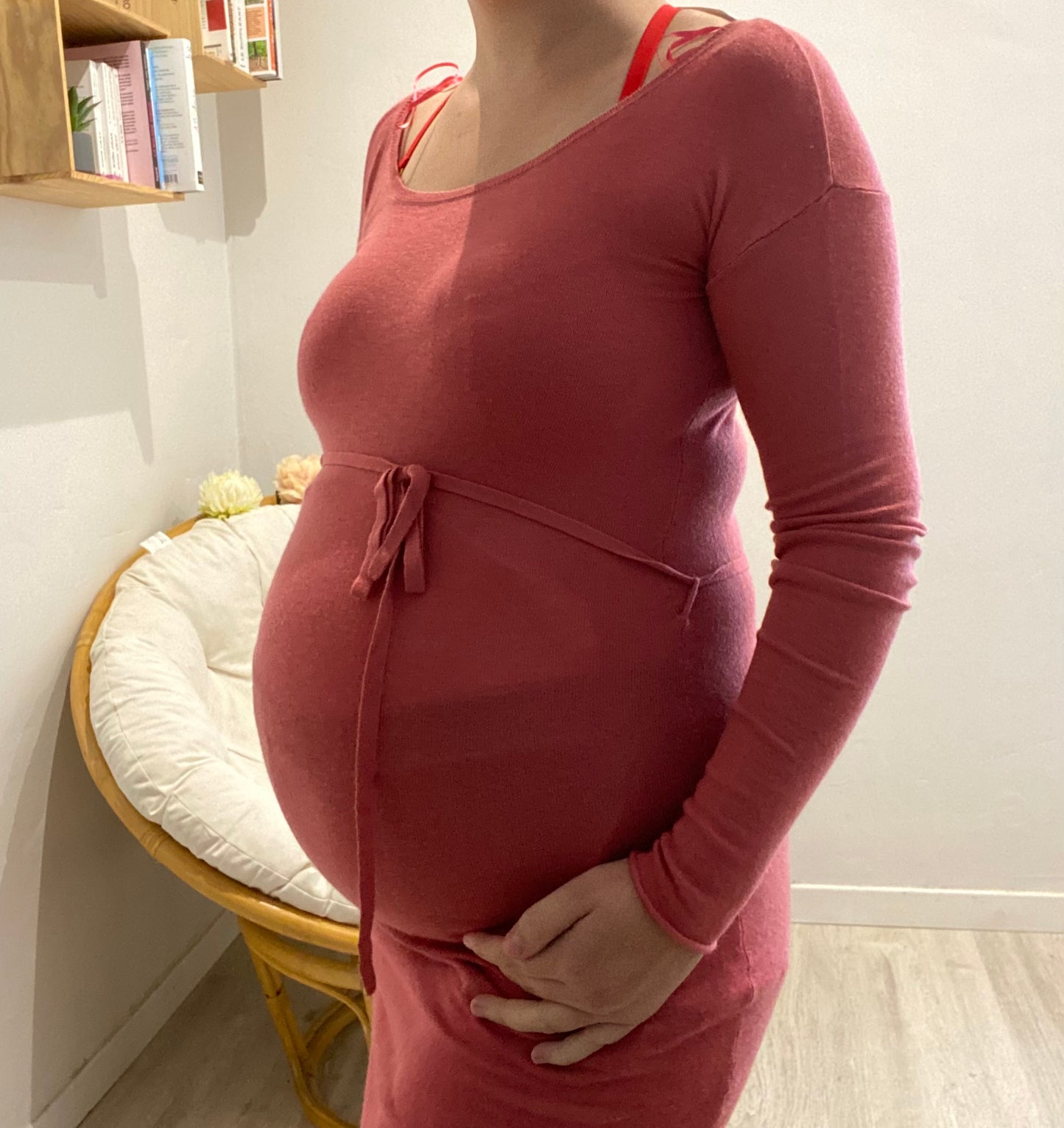 Robe corail pull 34/36