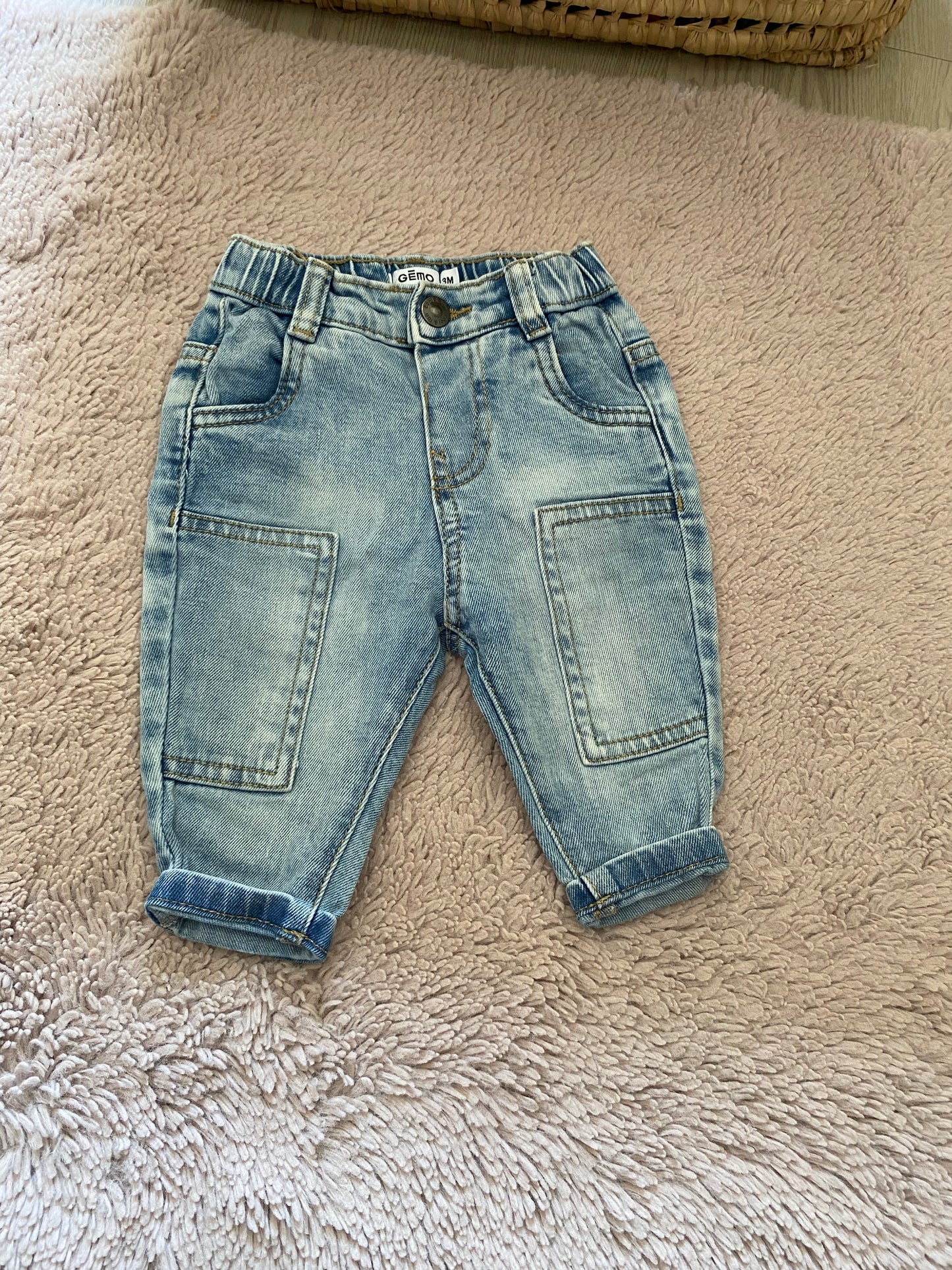 👖 Jean regular – Gémo – 3 mois – bébé garçon/fille