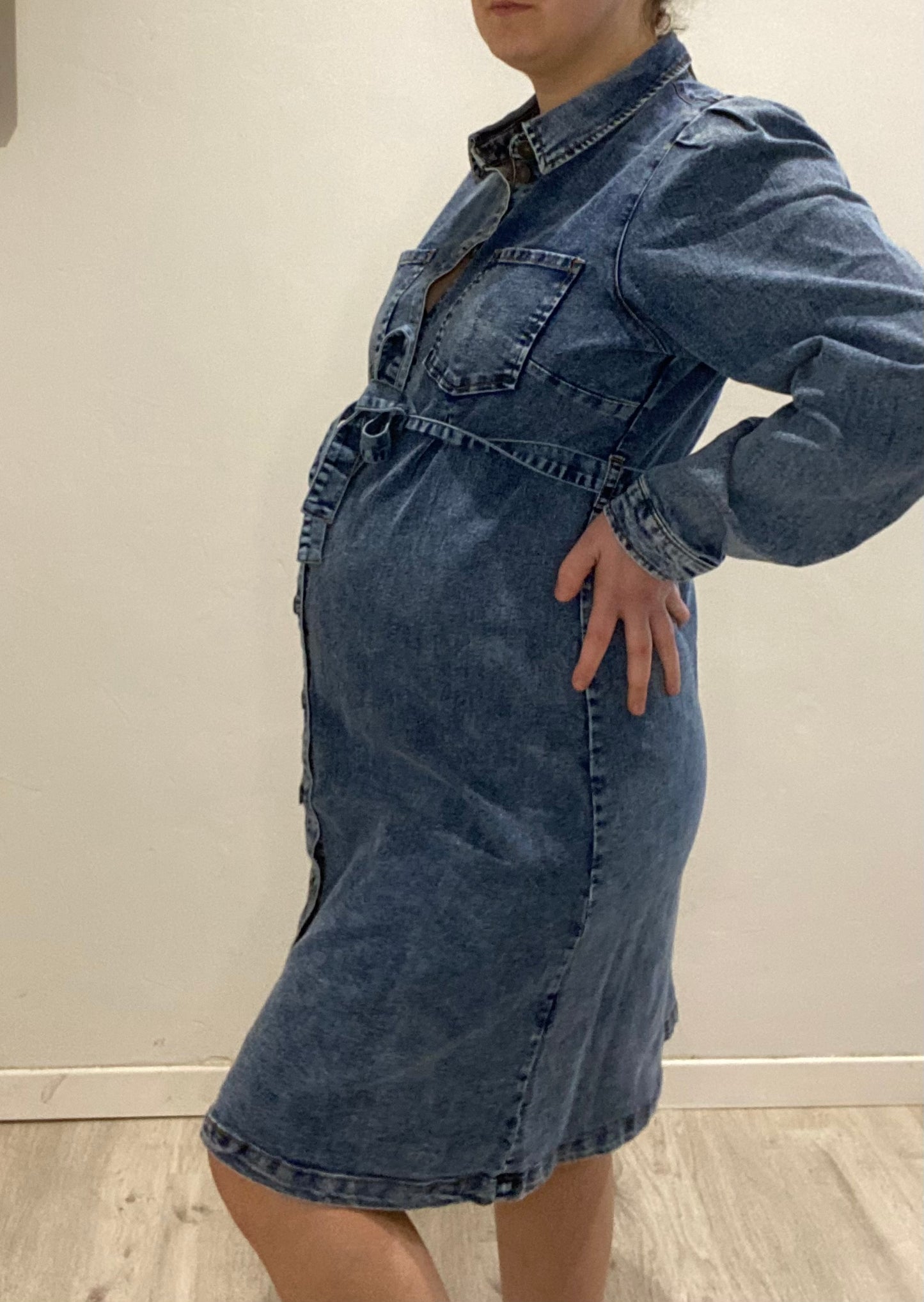 Robe effet Jeans L