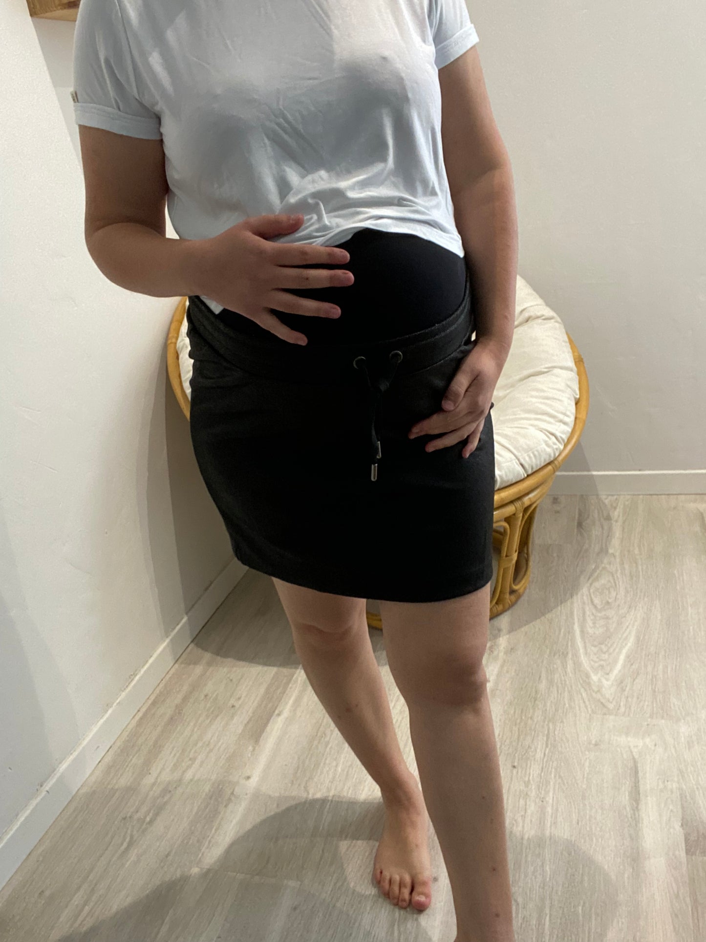 Jupe simili cuir L et XL