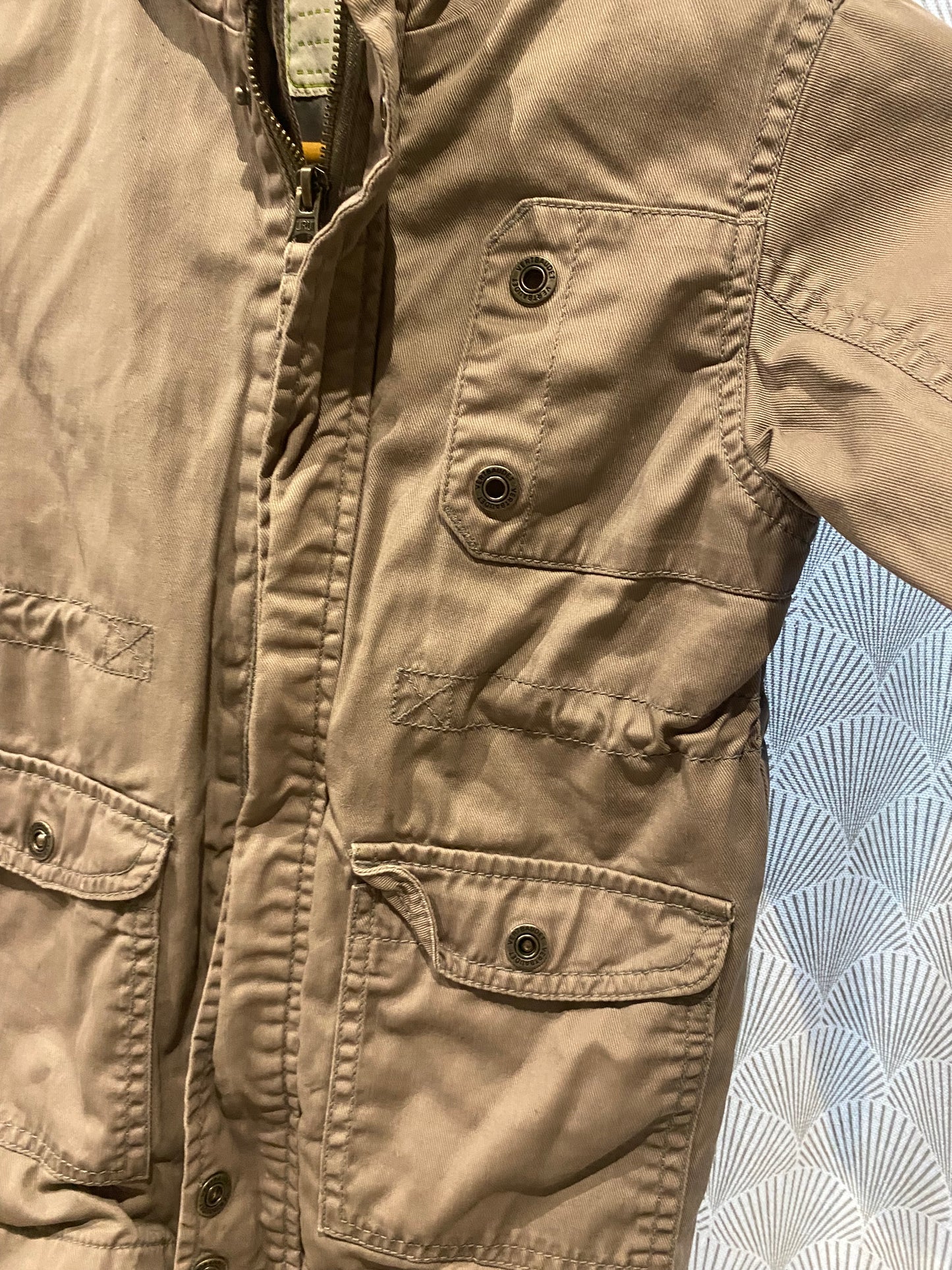 🧥 Veste marron mi-saison – Vertbaudet – 6 ans