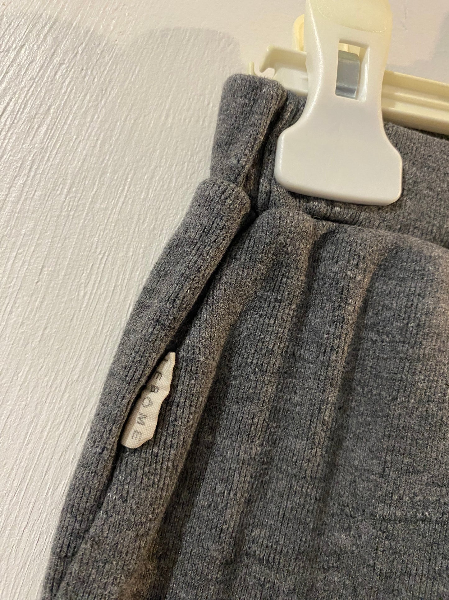 Pantalon large gris chiné – Lebôme – 2/3 ans