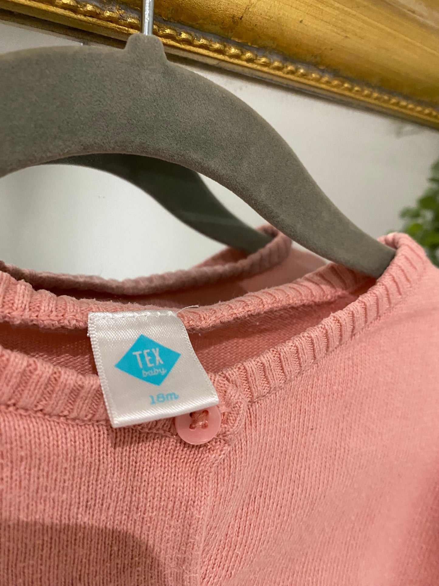 Gilet rose 18mois