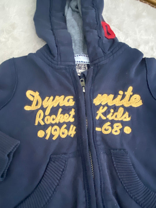 Gilet marine zippé – 2 ans – Tape à l’œil