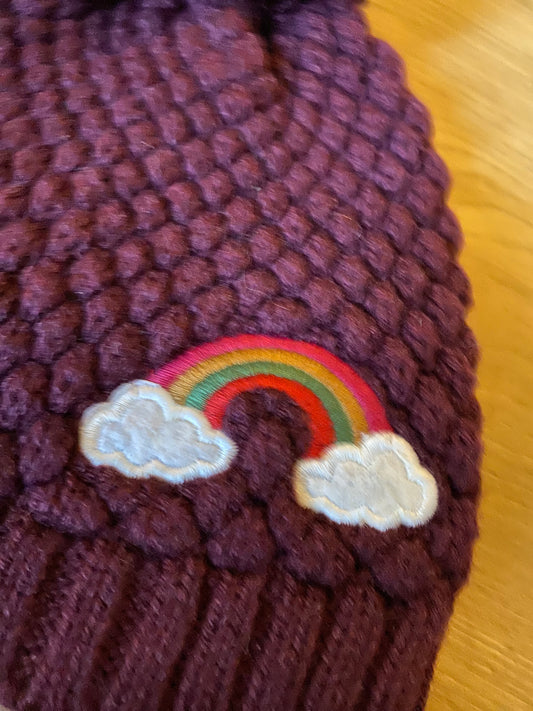 Bonnet bordeaux – 3/5 ans – DPAM