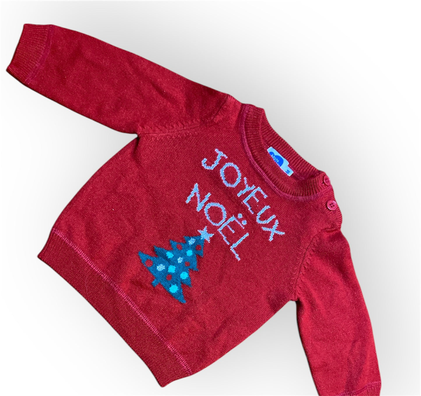 Pull rouge 6 mois