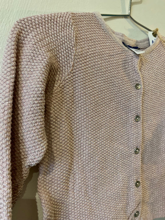 gilet mauve pailleté – 8 ans – okaïdi