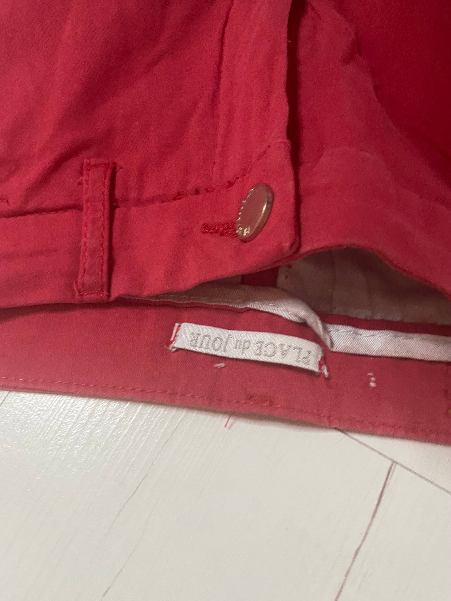 Chino framboise 36