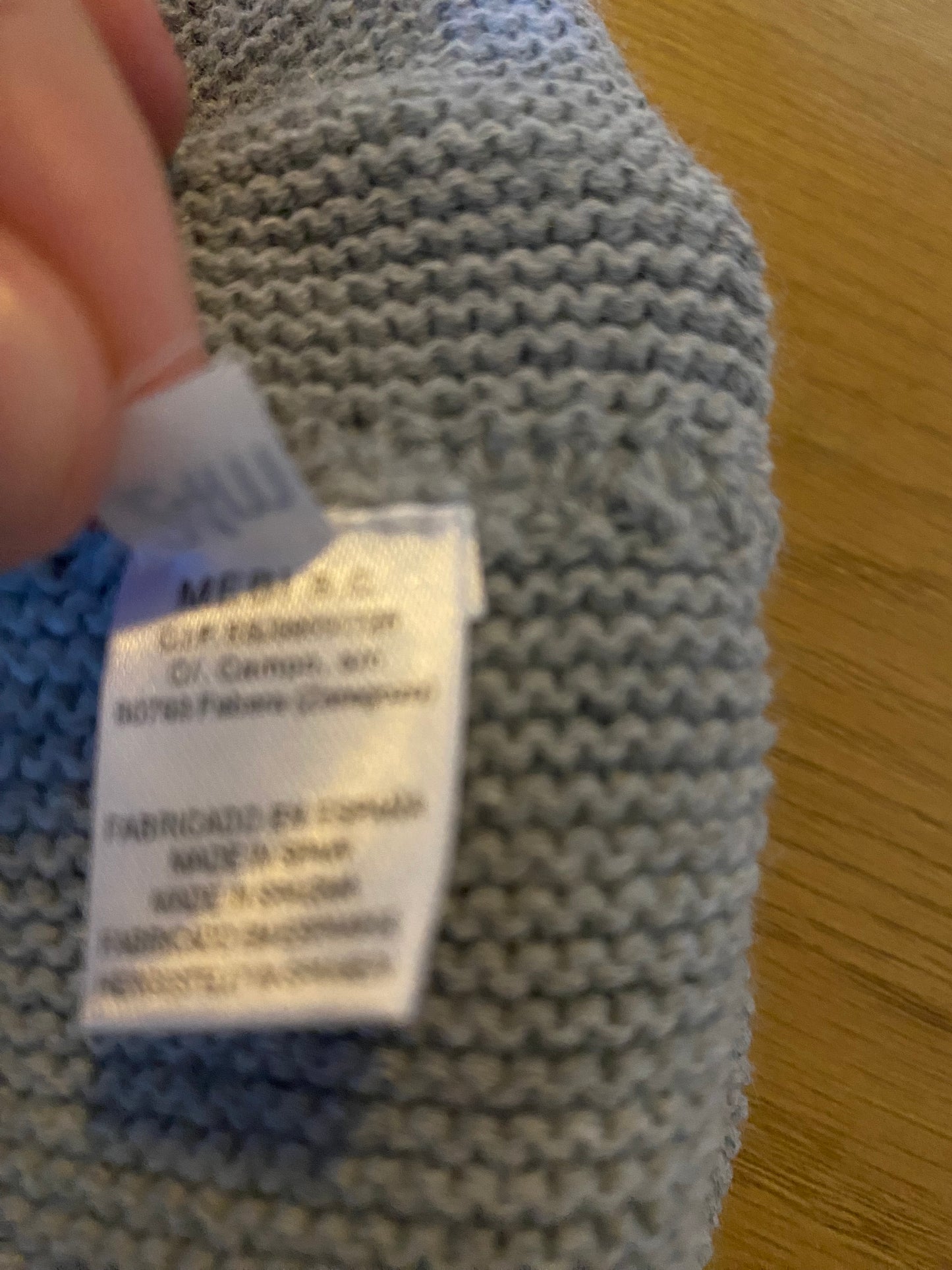 Bonnet gris vert – 24 mois – Mebi
