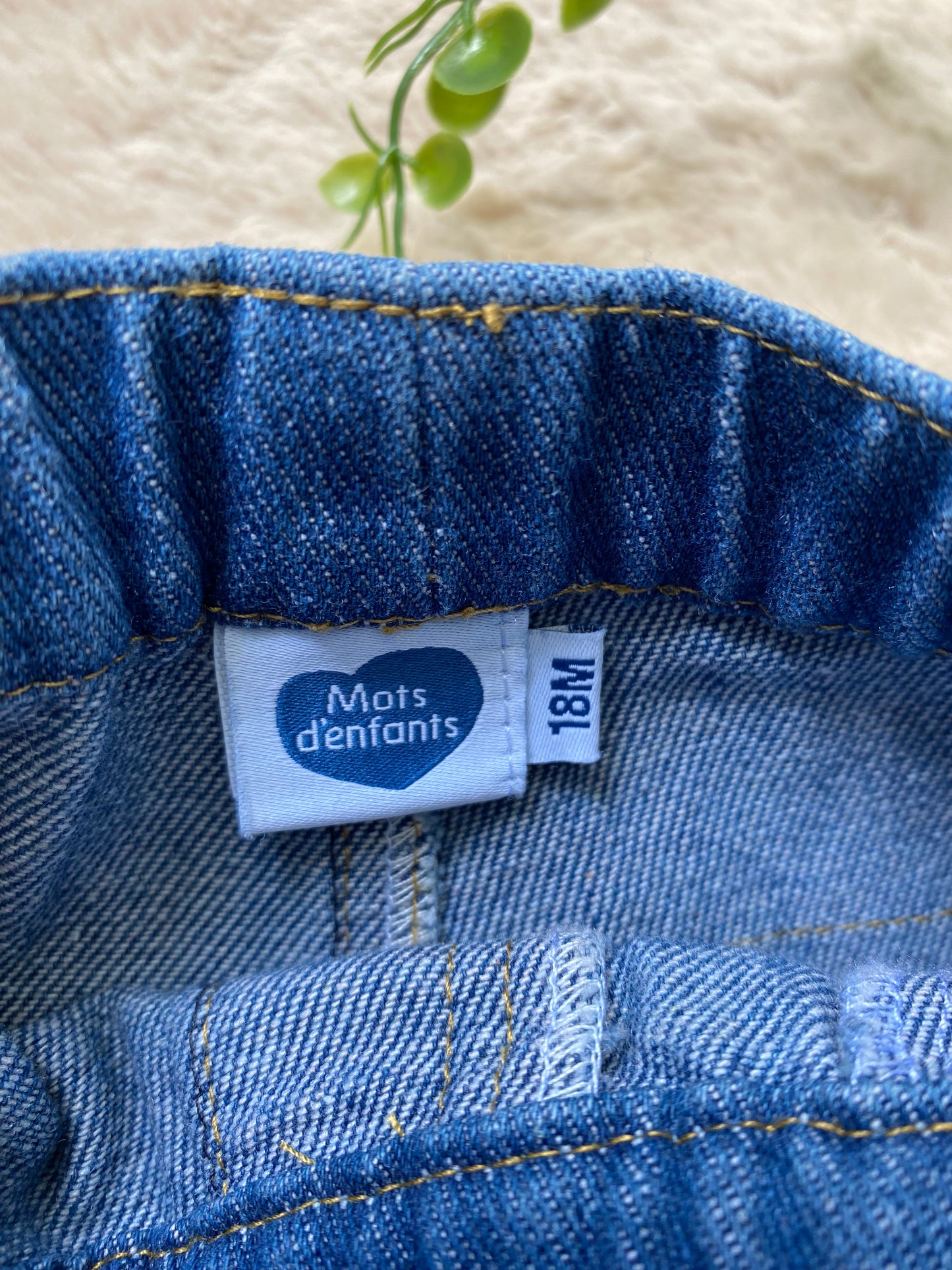 Pantalon en jeans 18 M