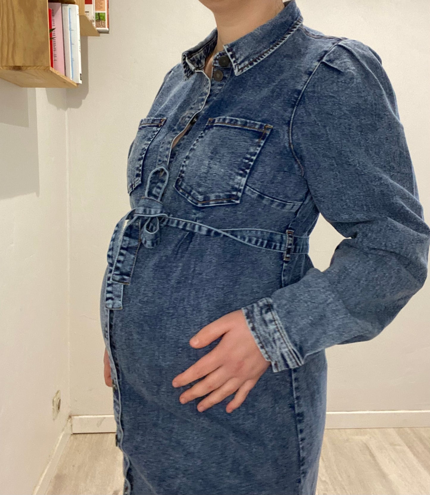 Robe effet Jeans L