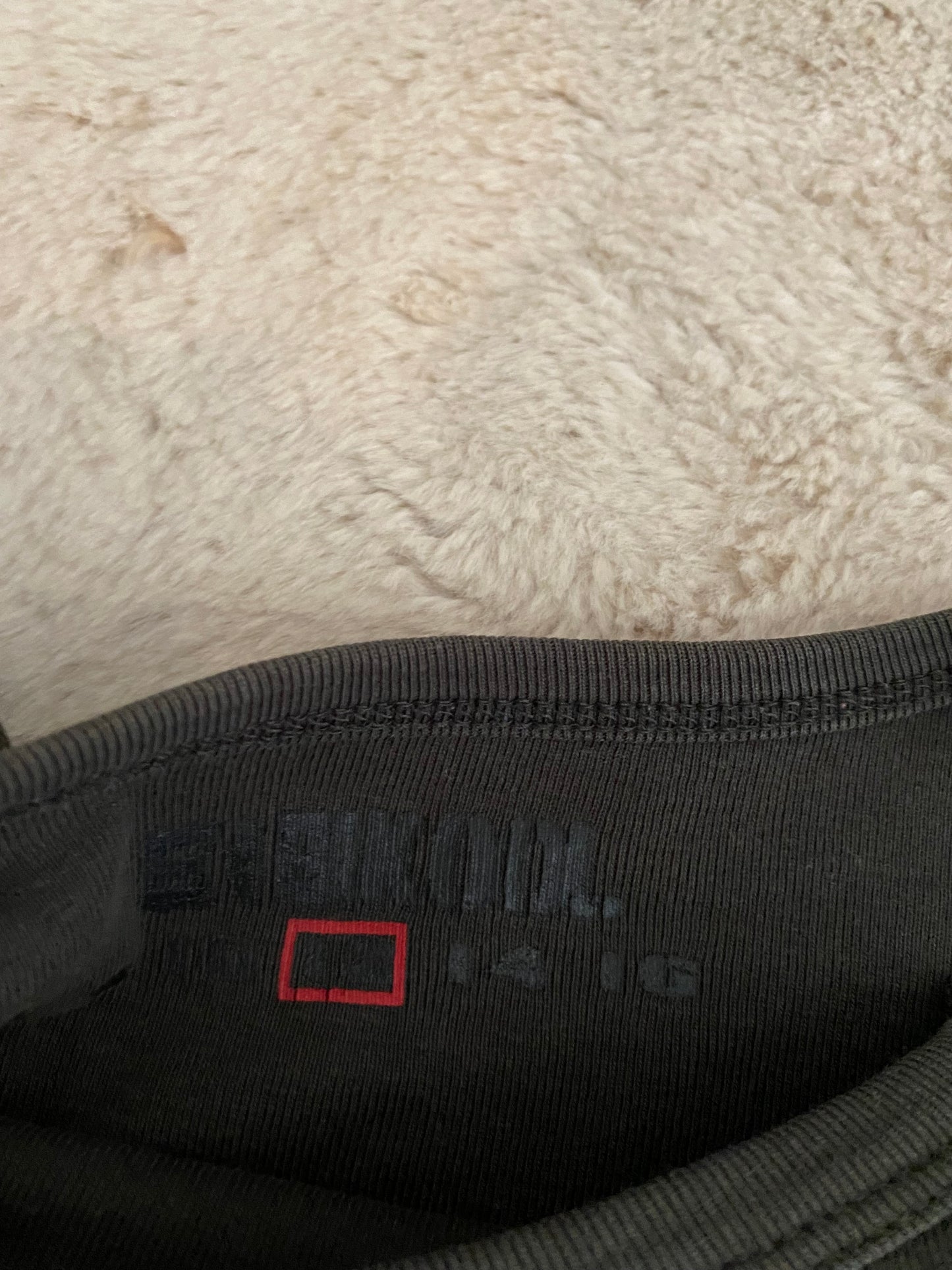 T-shirt kaki manches longues – 10/12 ans