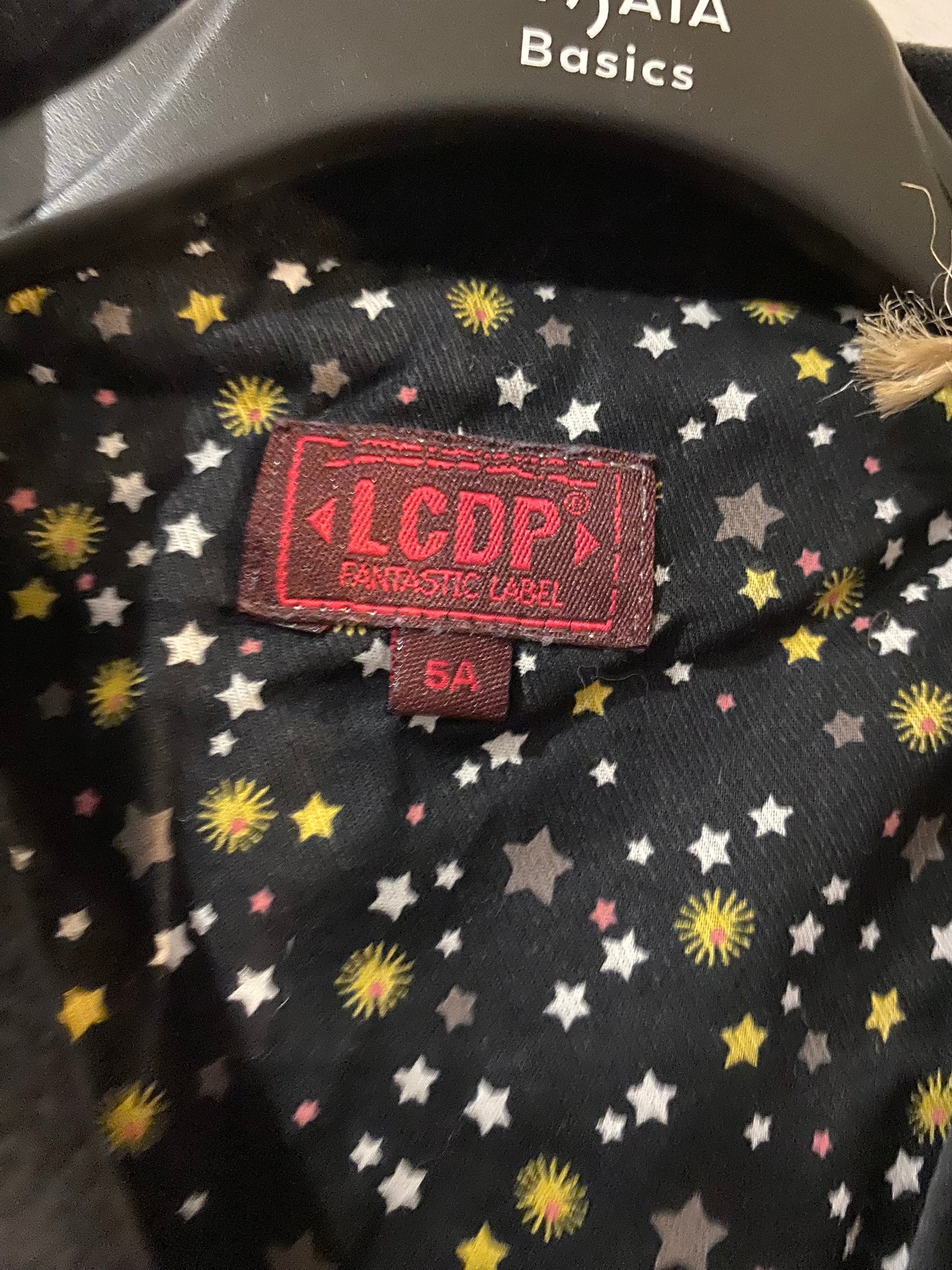 blazer bi-matière effet velours – 5 ans – lcdp