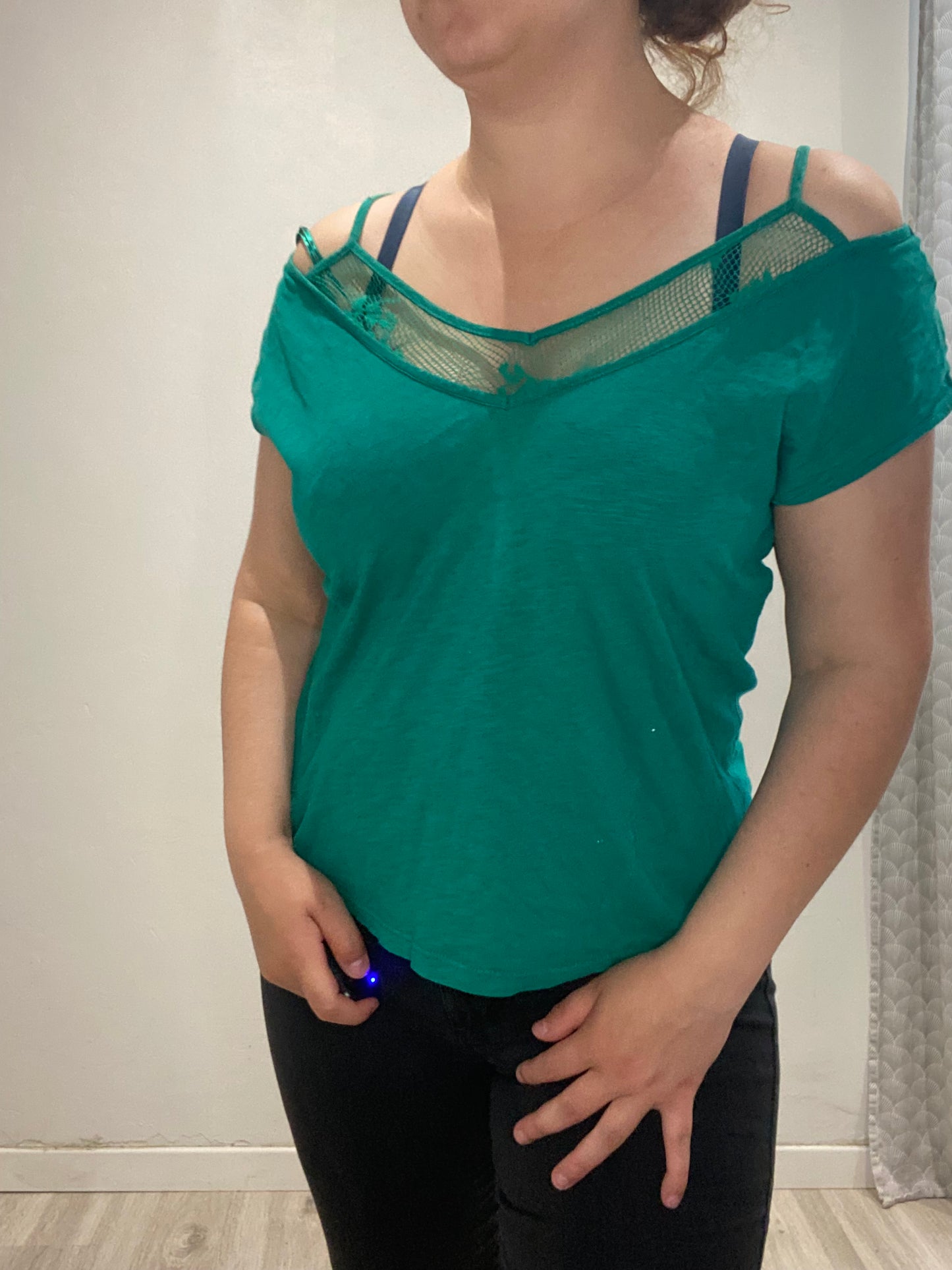 Haut vert M