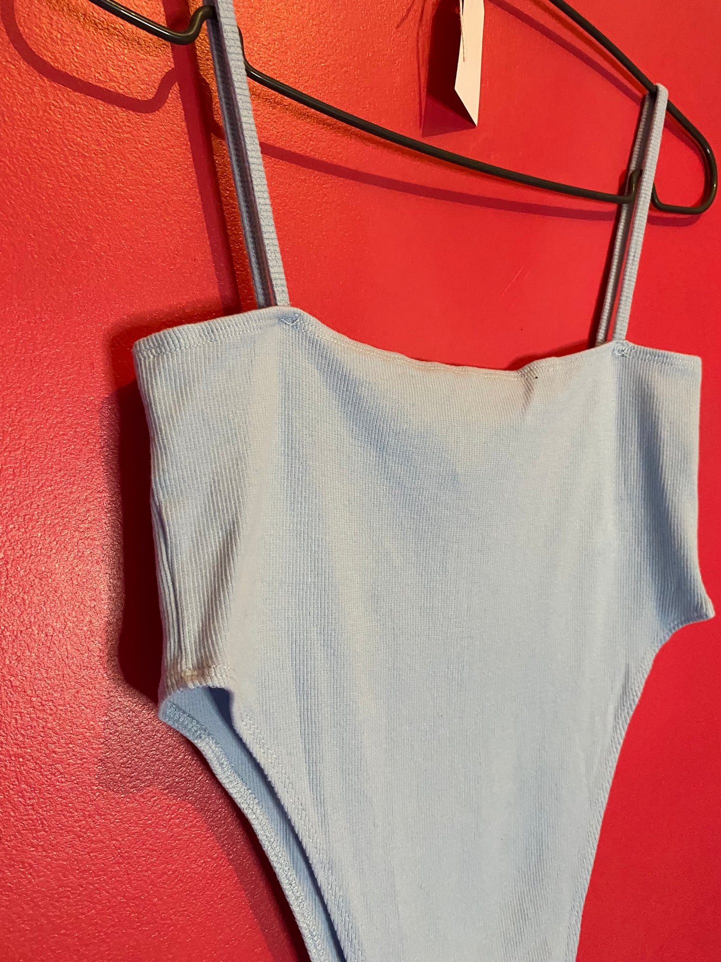 Body bleu ciel - Taille M - Pull & Bear